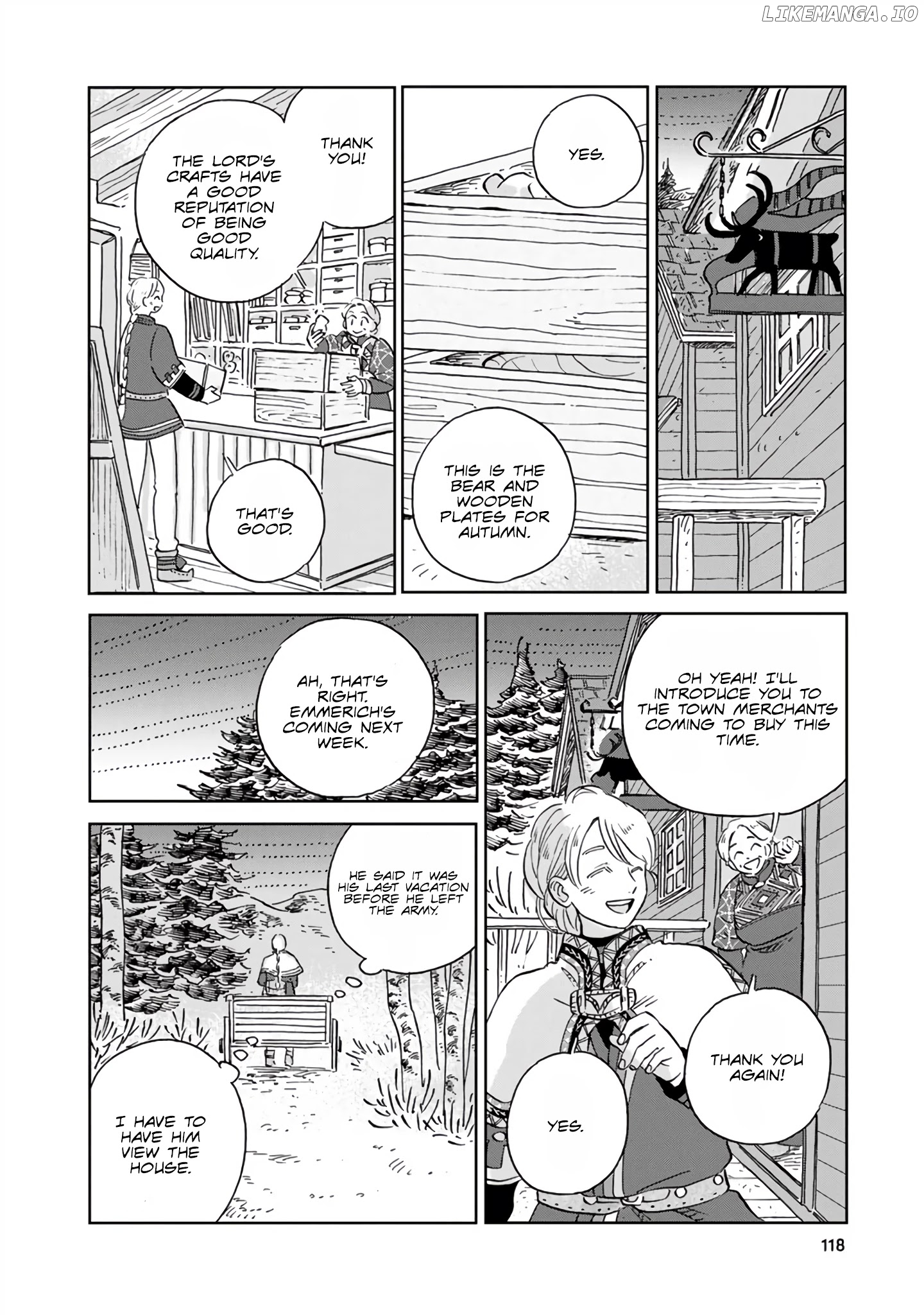 Hokuou Kizoku to Moukinzuma no Yukiguni Karigurashi chapter 37 - page 14