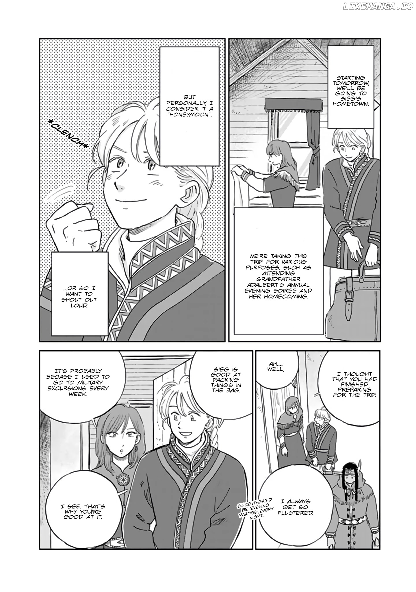 Hokuou Kizoku to Moukinzuma no Yukiguni Karigurashi chapter 41 - page 2