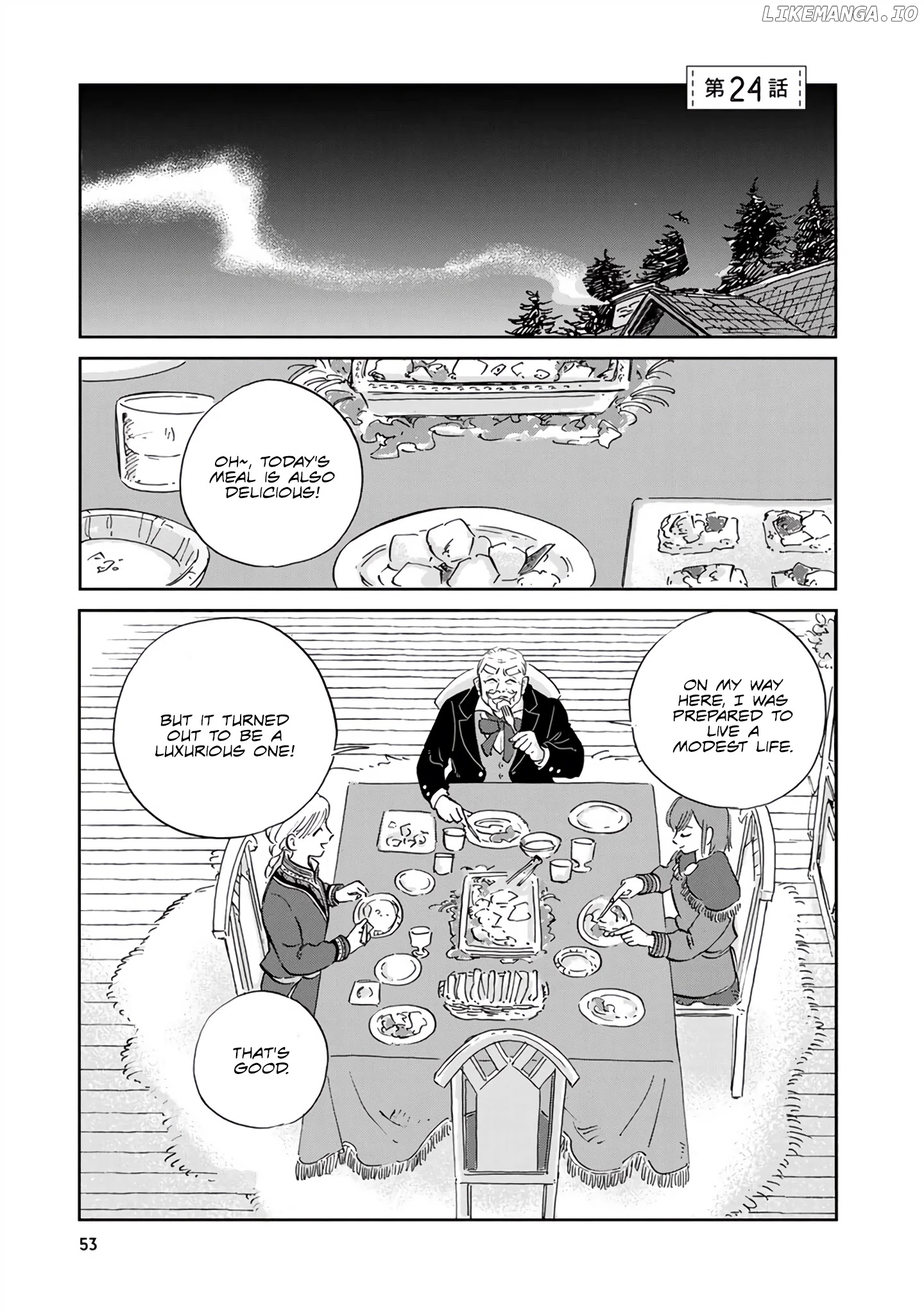 Hokuou Kizoku to Moukinzuma no Yukiguni Karigurashi chapter 24 - page 1