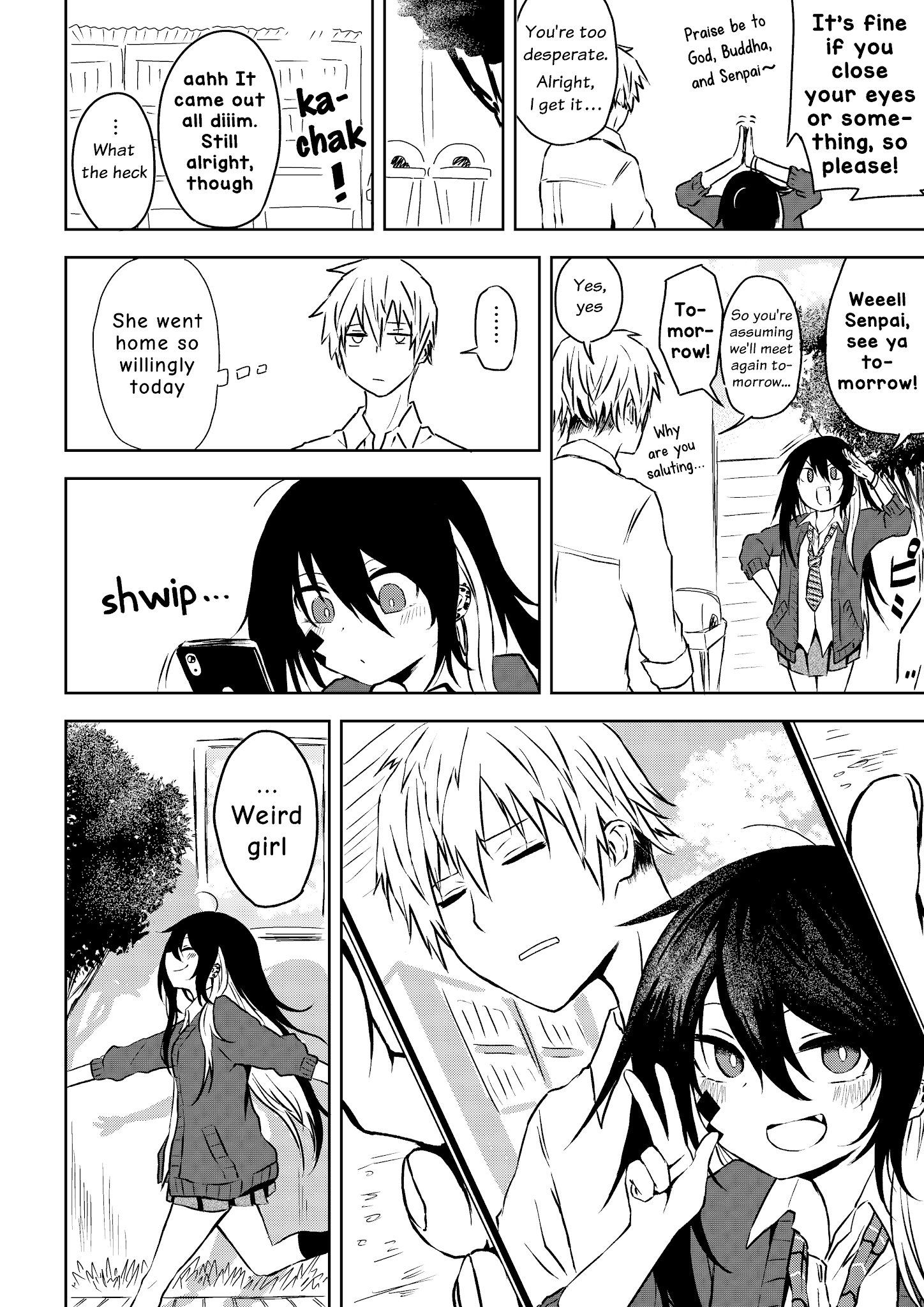 Klutzy, Gullible Nishiga Hachi chapter 6 - page 4