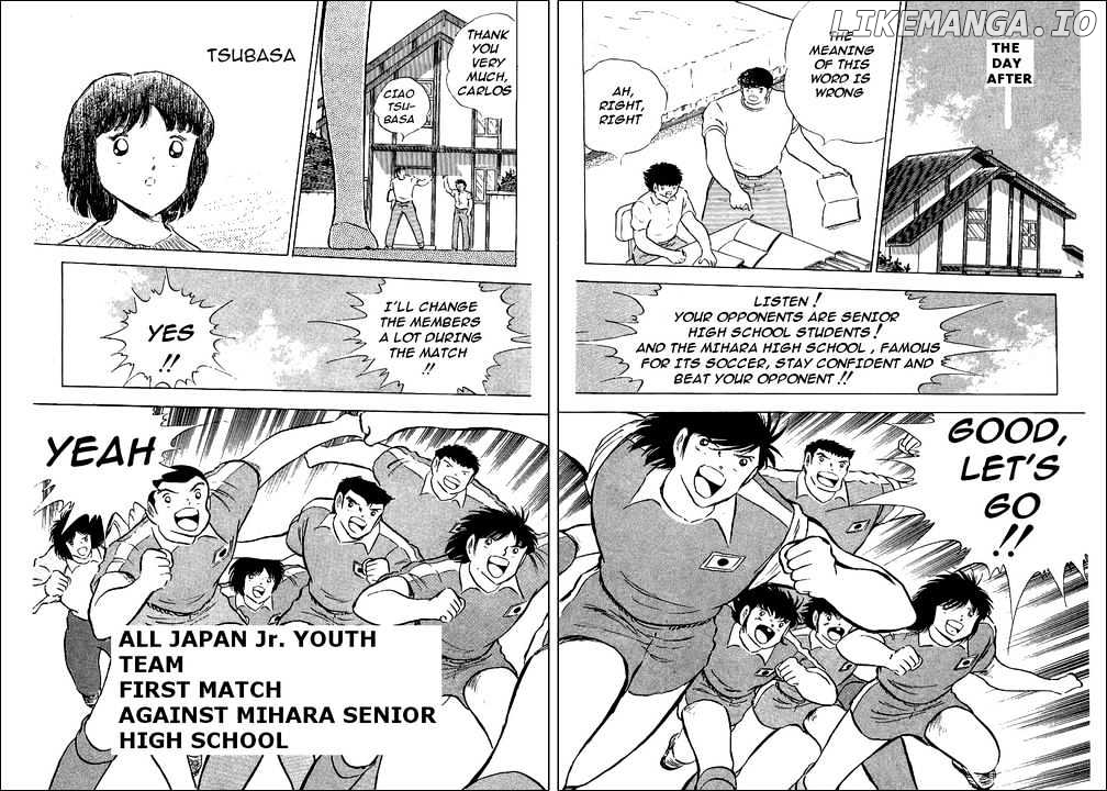 Captain Tsubasa chapter 85 - page 35