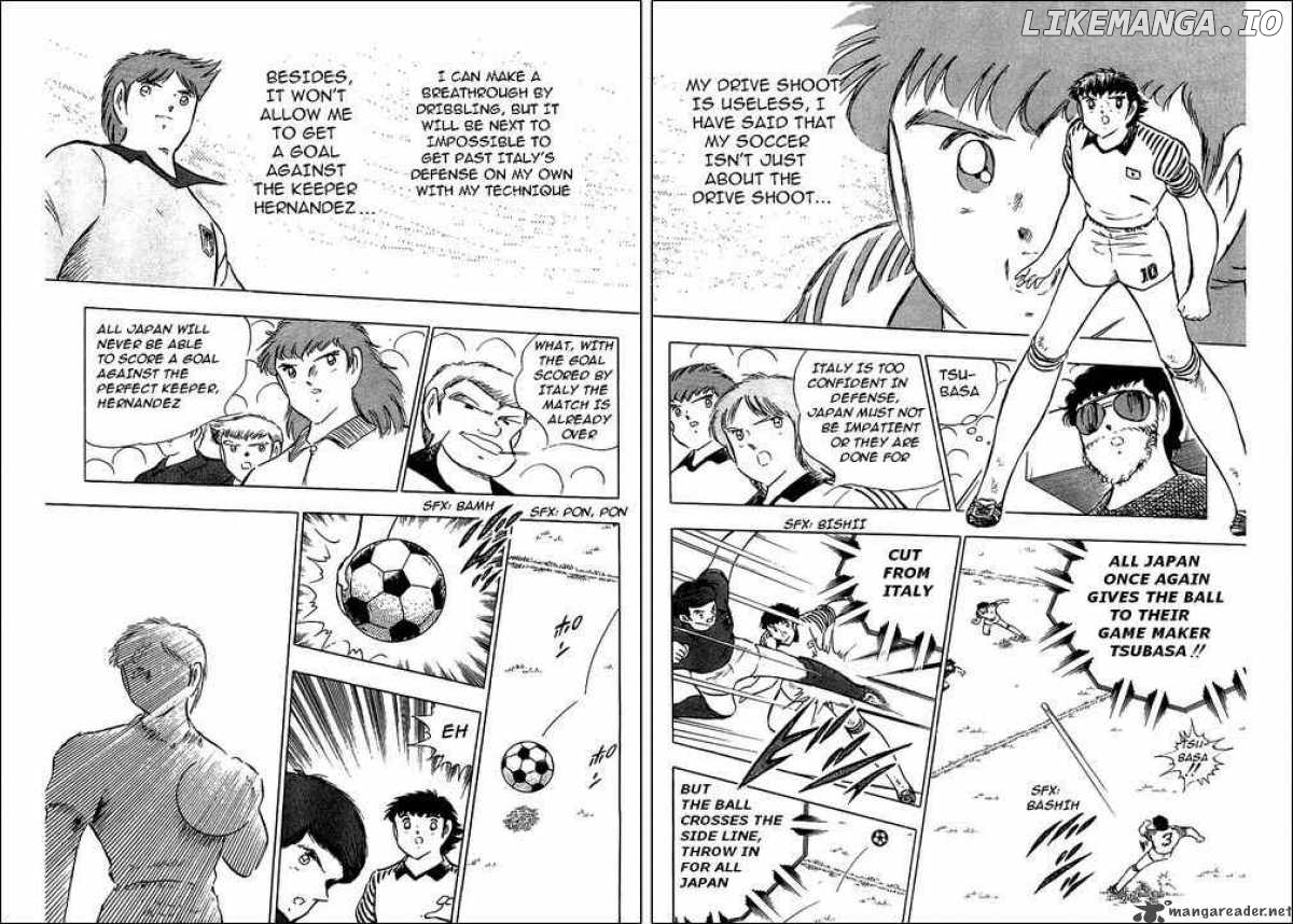 Captain Tsubasa chapter 91 - page 70