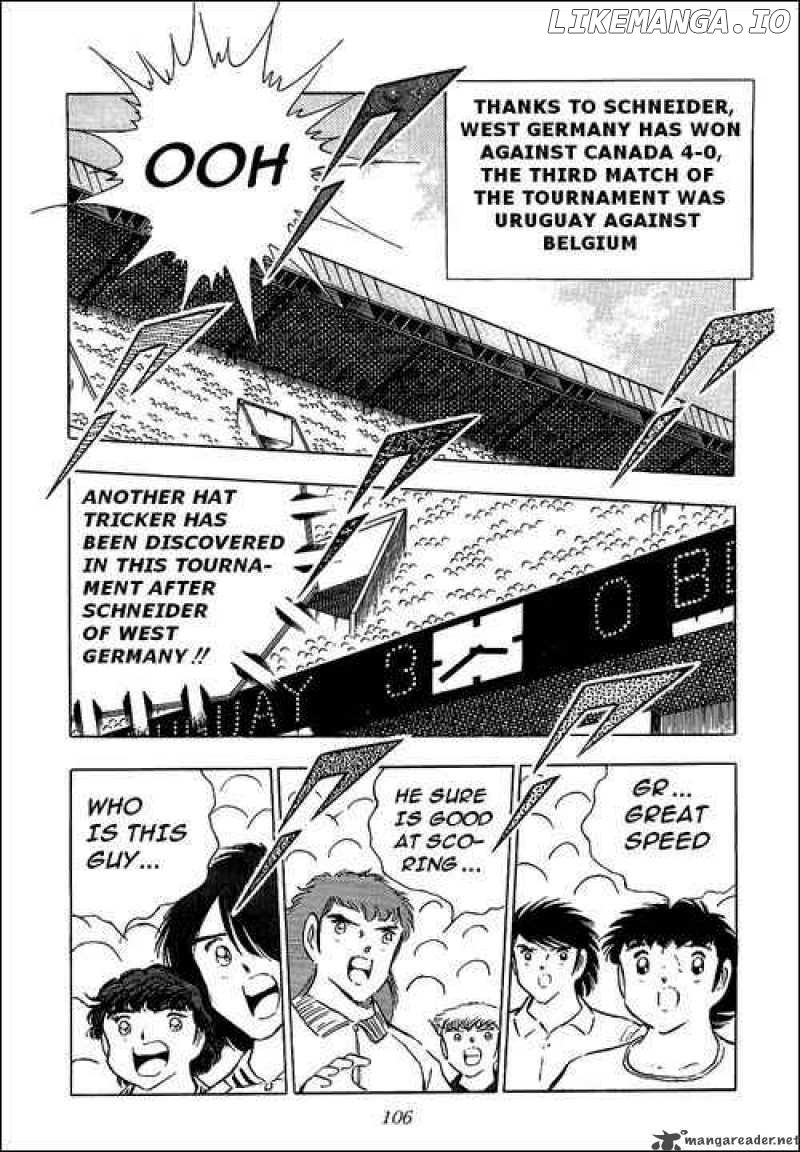 Captain Tsubasa chapter 92 - page 70