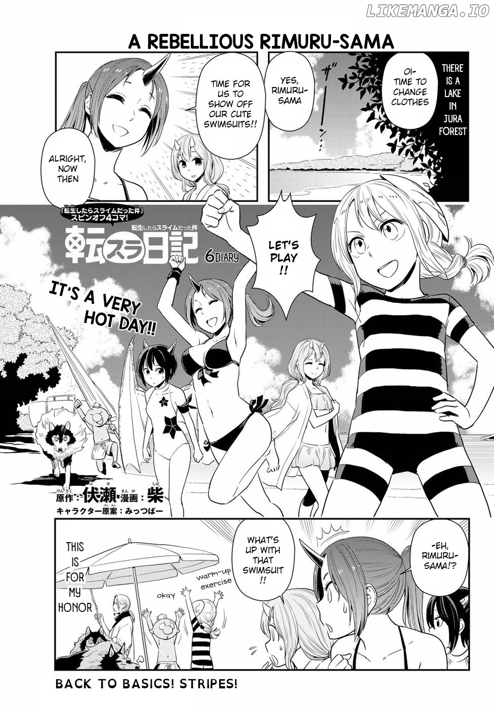 Tensura Nikki Tensei Shitara Slime Datta Ken chapter 6 - page 1