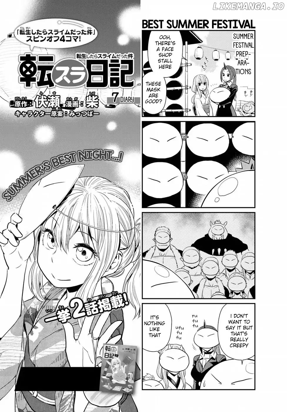 Tensura Nikki Tensei Shitara Slime Datta Ken chapter 7 - page 1