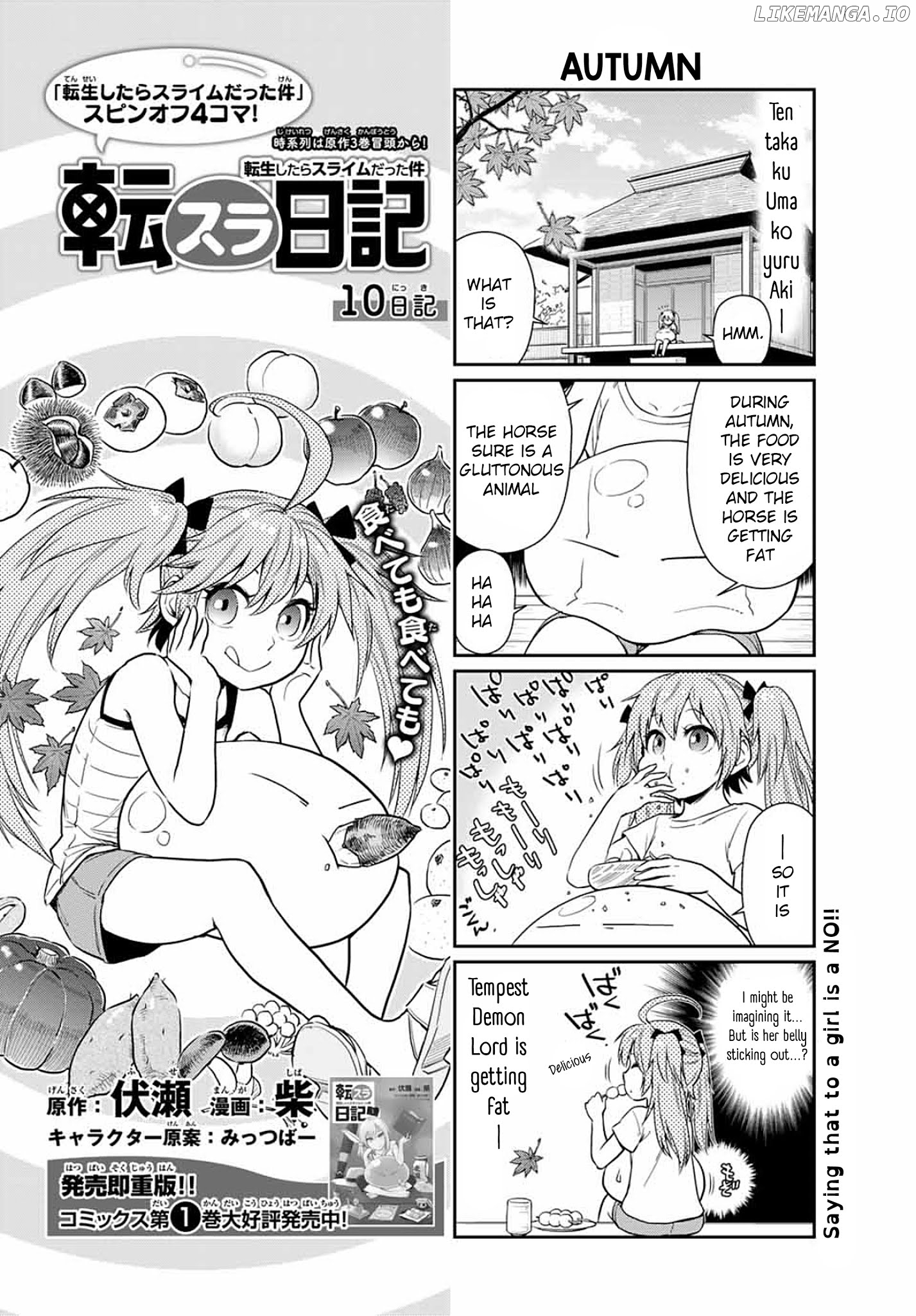 Tensura Nikki Tensei Shitara Slime Datta Ken chapter 10 - page 1