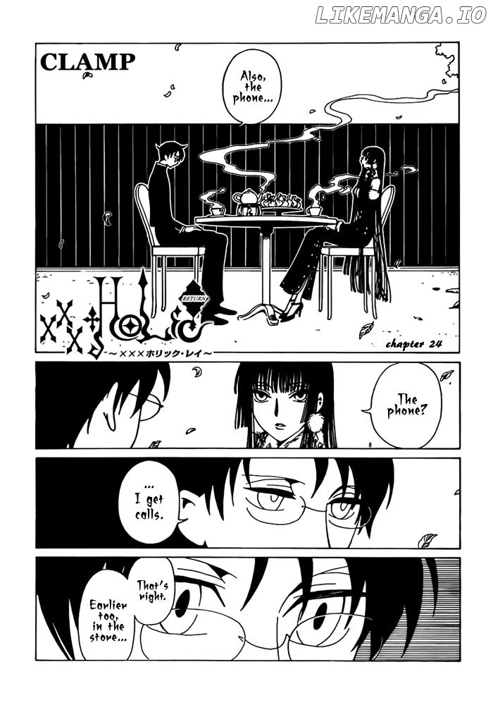 xxxHOLiC Rei chapter 24 - page 1