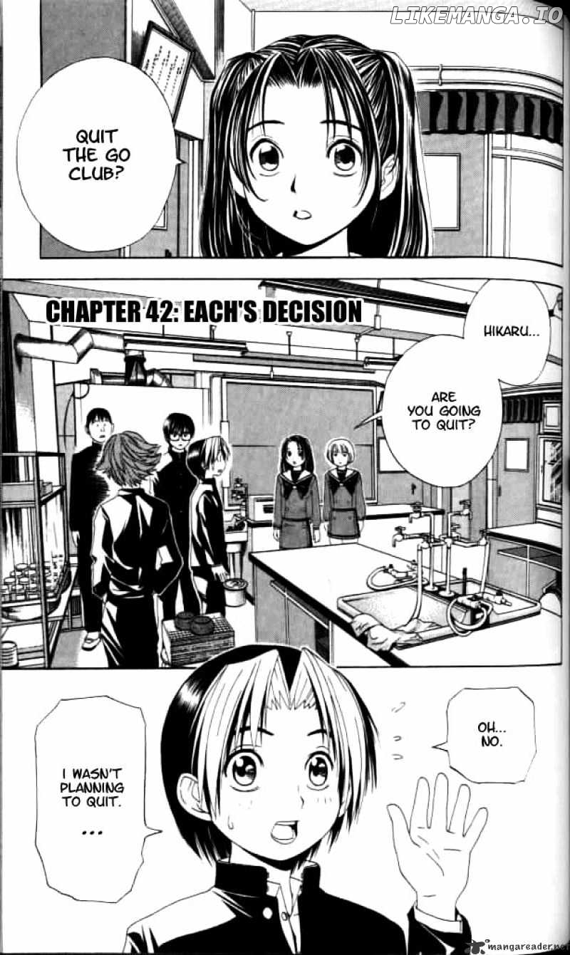 Hikaru No Go chapter 42 - page 1