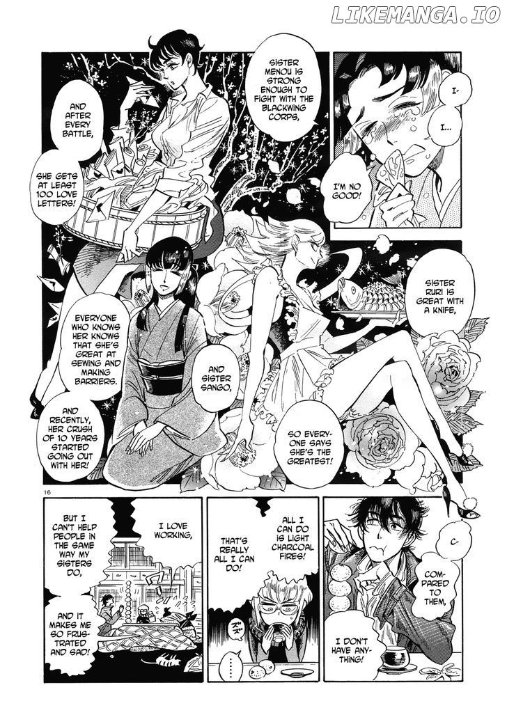 Ran To Haiiro No Sekai chapter 35.5 - page 16