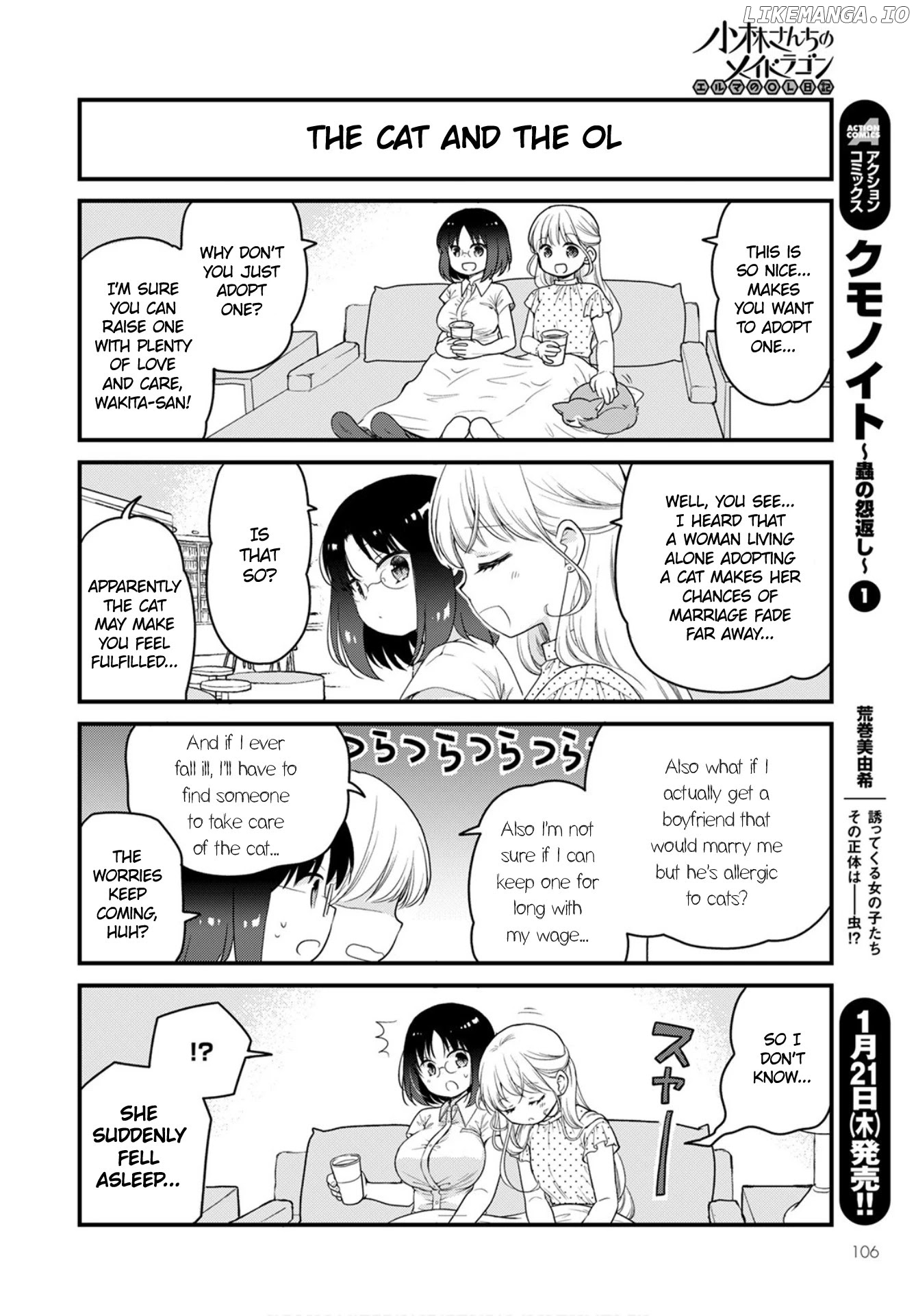 Kobayashi-san Chi no Maid Dragon: Elma OL Nikki chapter 43 - page 10