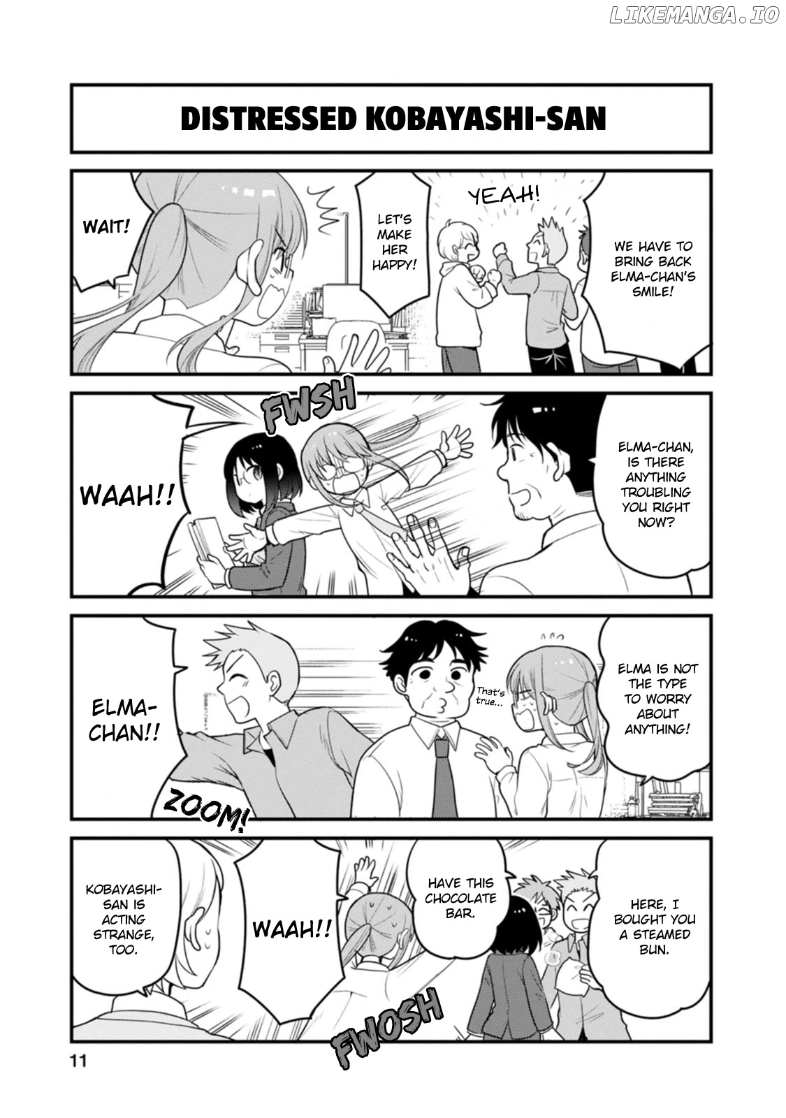 Kobayashi-san Chi no Maid Dragon: Elma OL Nikki chapter 46 - page 7