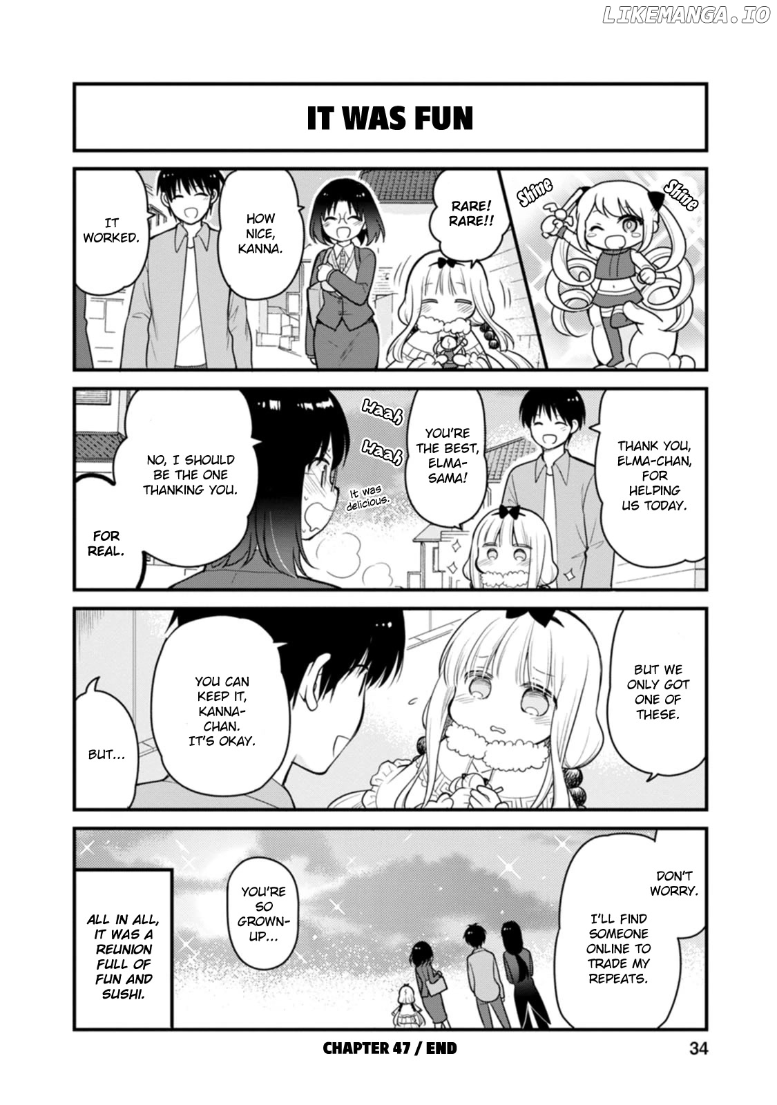 Kobayashi-san Chi no Maid Dragon: Elma OL Nikki chapter 47 - page 14