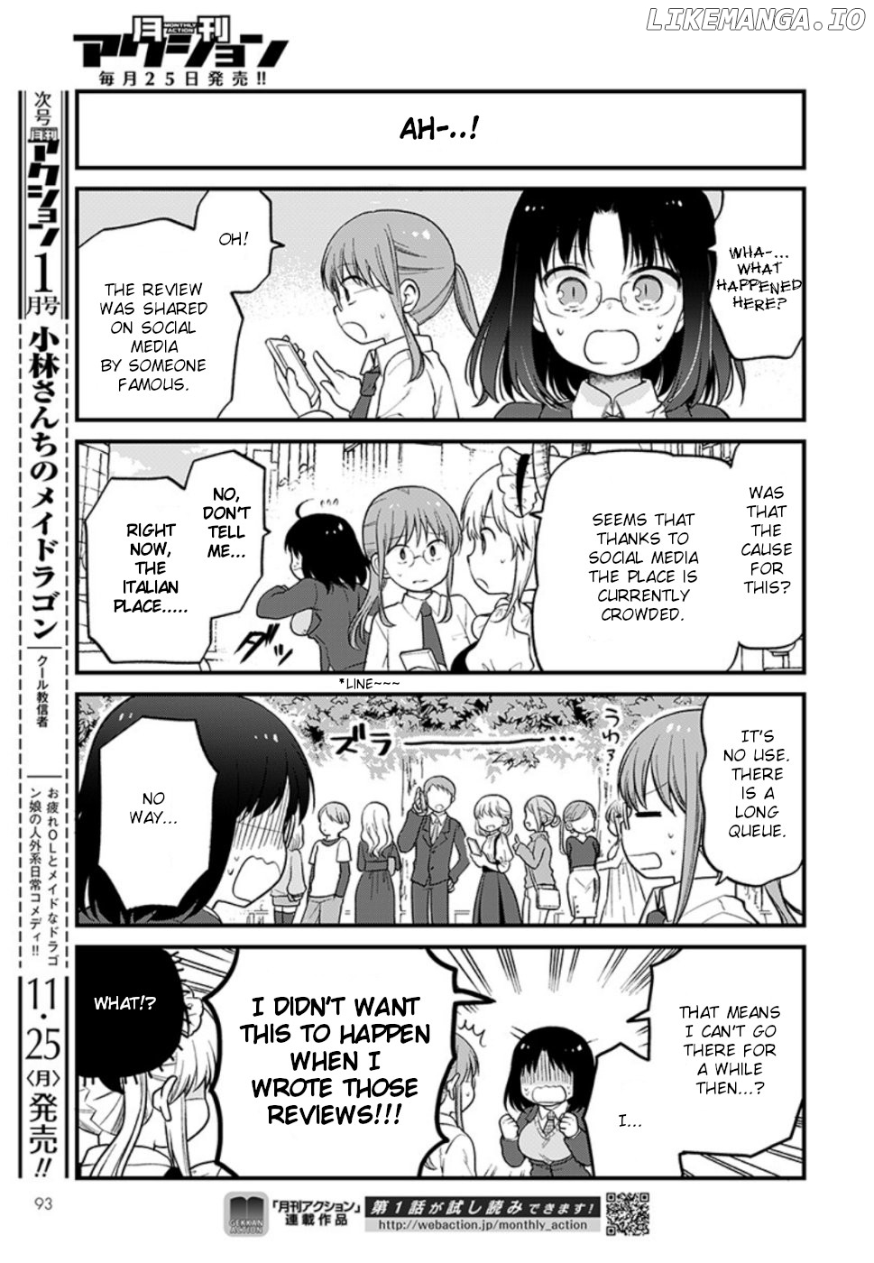 Kobayashi-san Chi no Maid Dragon: Elma OL Nikki chapter 27 - page 13