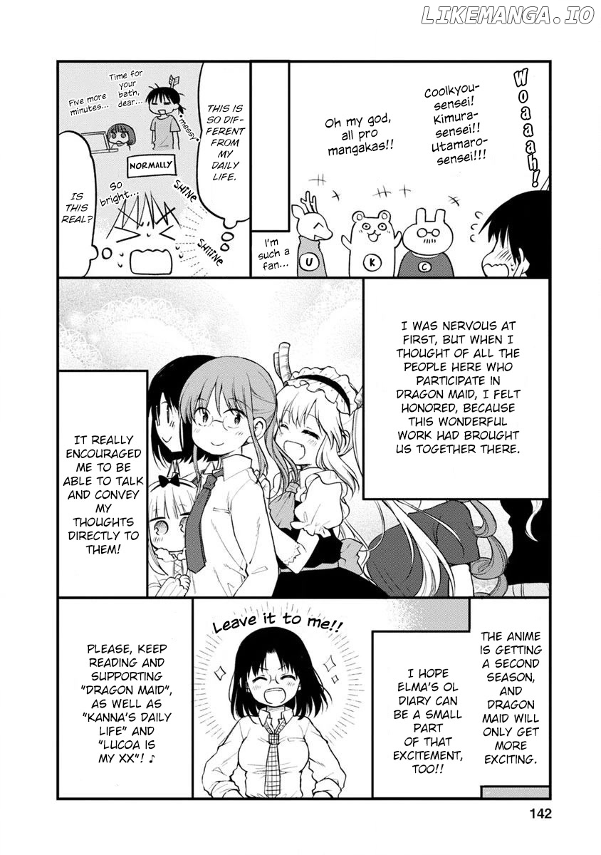 Kobayashi-san Chi no Maid Dragon: Elma OL Nikki chapter 27.5 - page 2