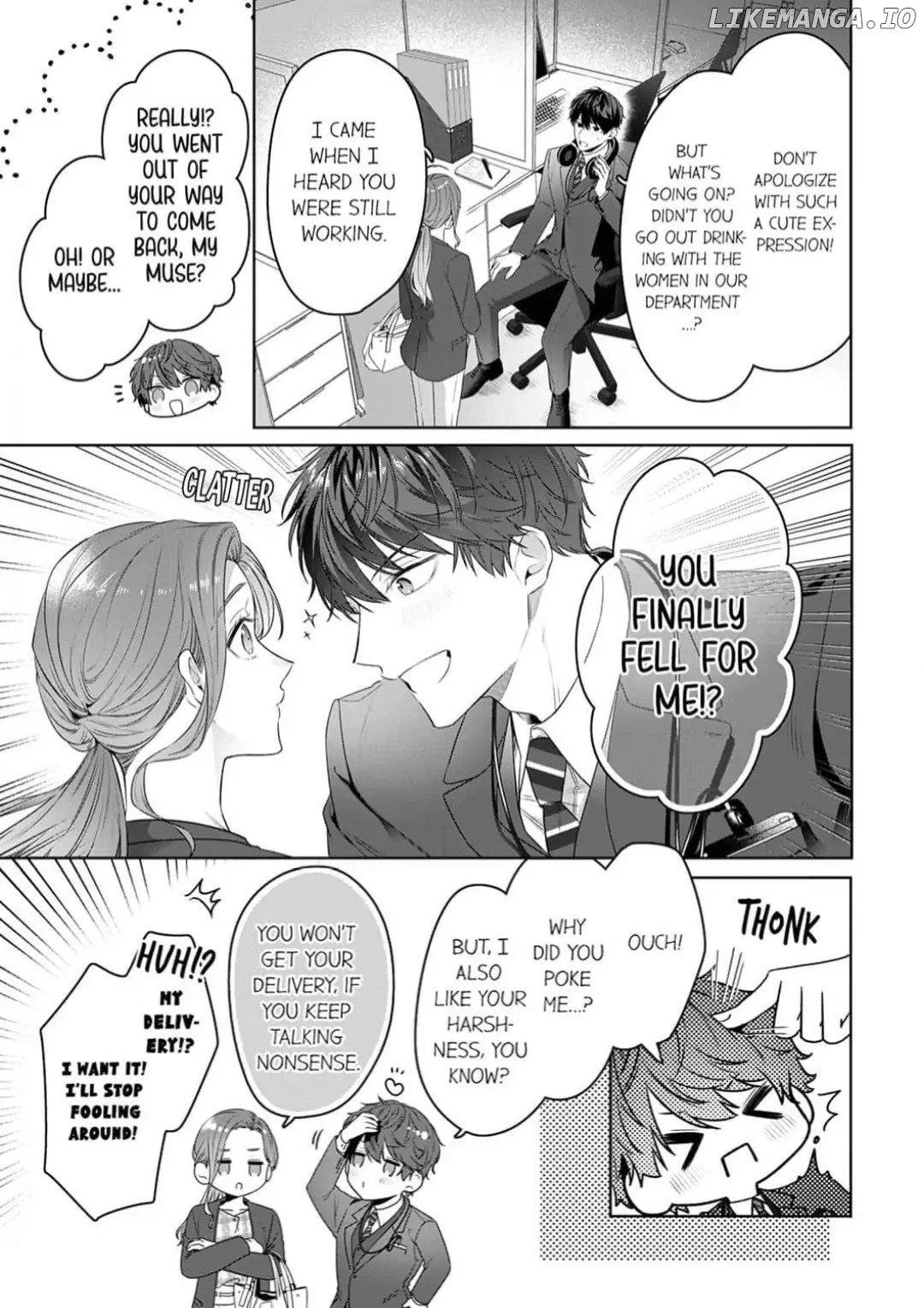 Shinya Zangyou - Nikushoku Kouhai no Iki Tsukushi Kotobazeme SEX Chapter 1 - page 5