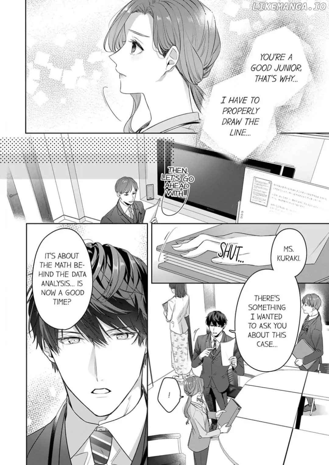 Shinya Zangyou - Nikushoku Kouhai no Iki Tsukushi Kotobazeme SEX Chapter 2 - page 10