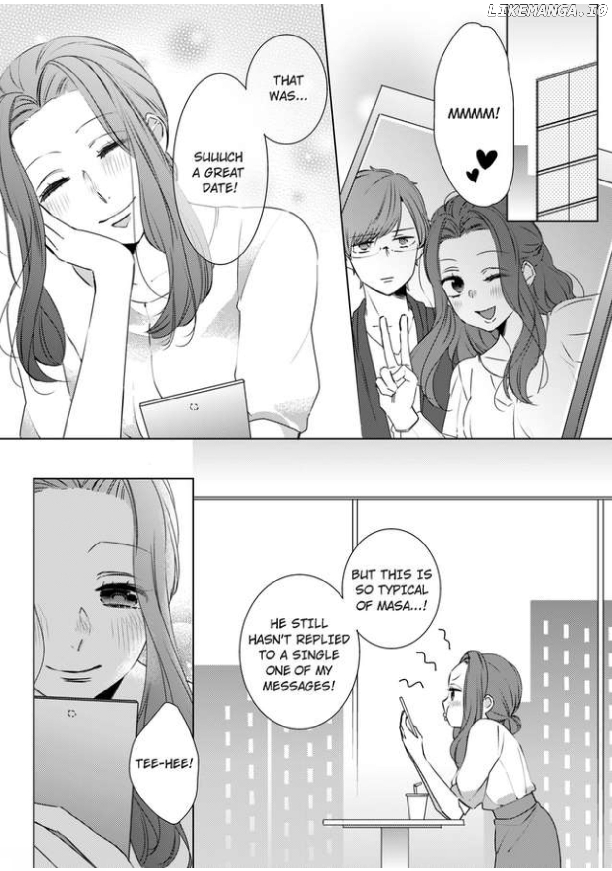 Kare Joshi Kasahara Ichika (25) ha Hentai ni Sukare yasui -Elite Megane ha Stalker Chapter 11 - page 3