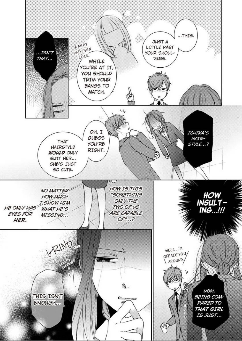 Kare Joshi Kasahara Ichika (25) ha Hentai ni Sukare yasui -Elite Megane ha Stalker Chapter 8 - page 15