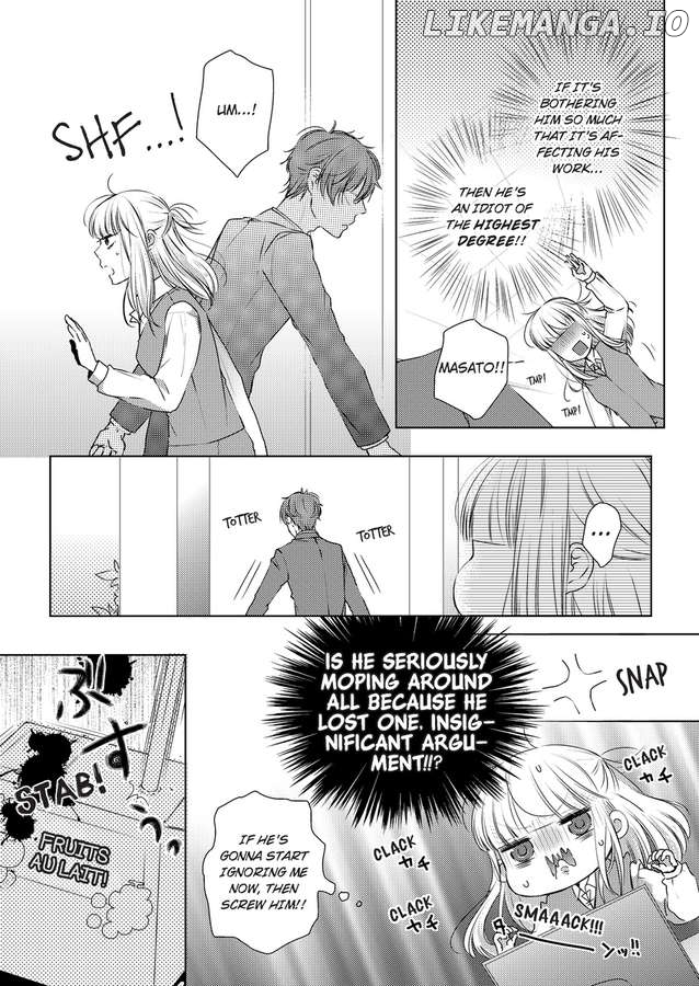 Kare Joshi Kasahara Ichika (25) ha Hentai ni Sukare yasui -Elite Megane ha Stalker Chapter 5 - page 13