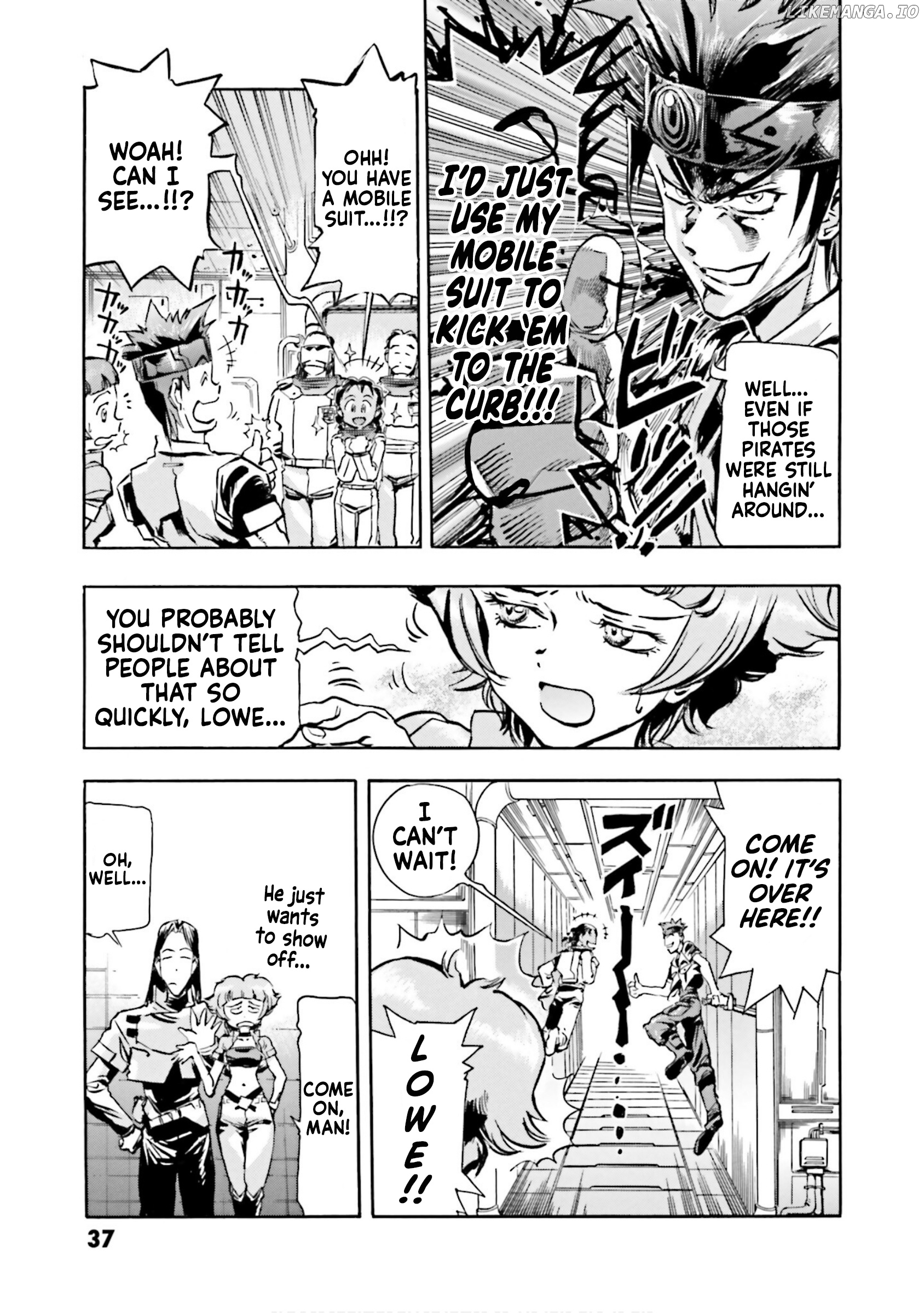 Mobile Suit Gundam Seed Astray R Chapter 1 - page 35