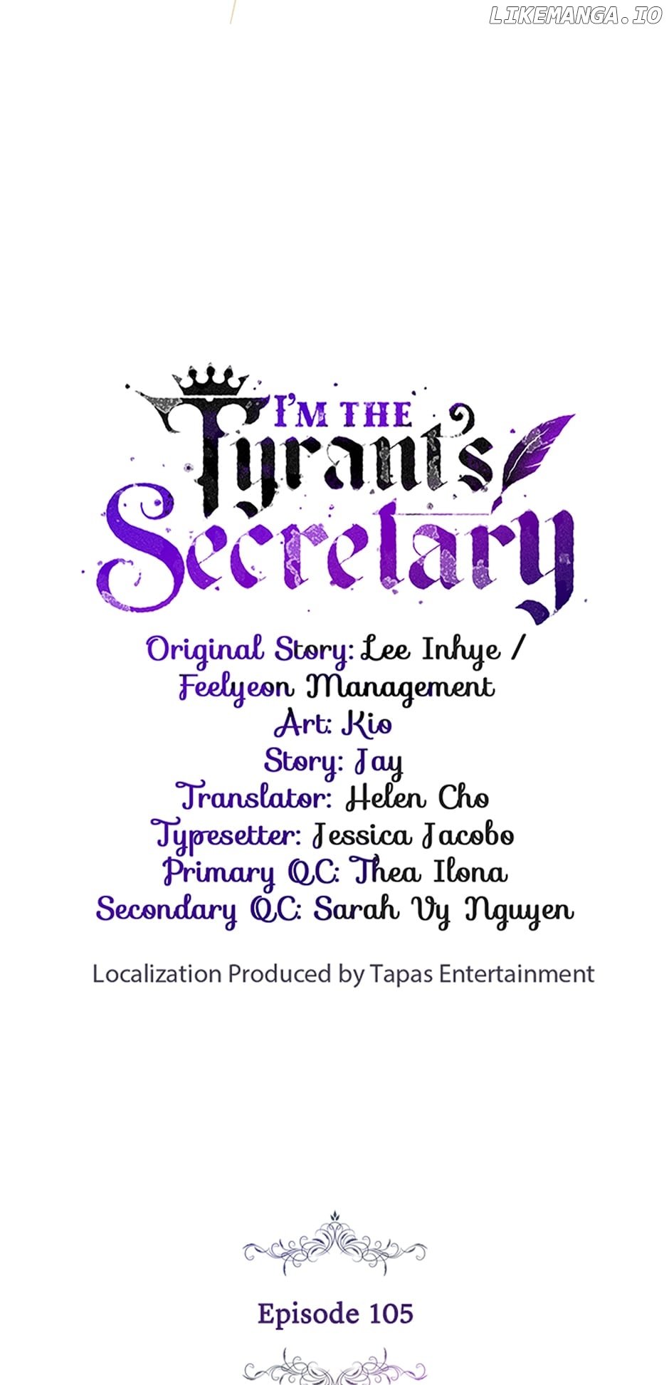 I'm the Tyrant's Secretary Chapter 105 - page 28