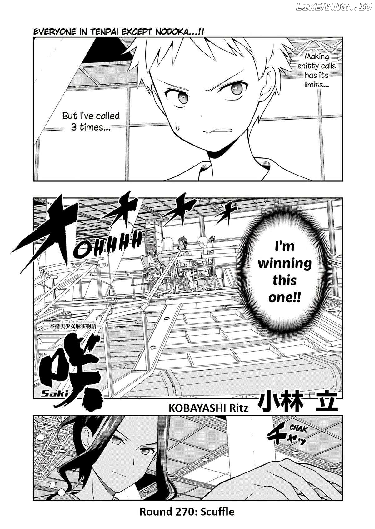 Saki - Manga Chapter 270 - page 1