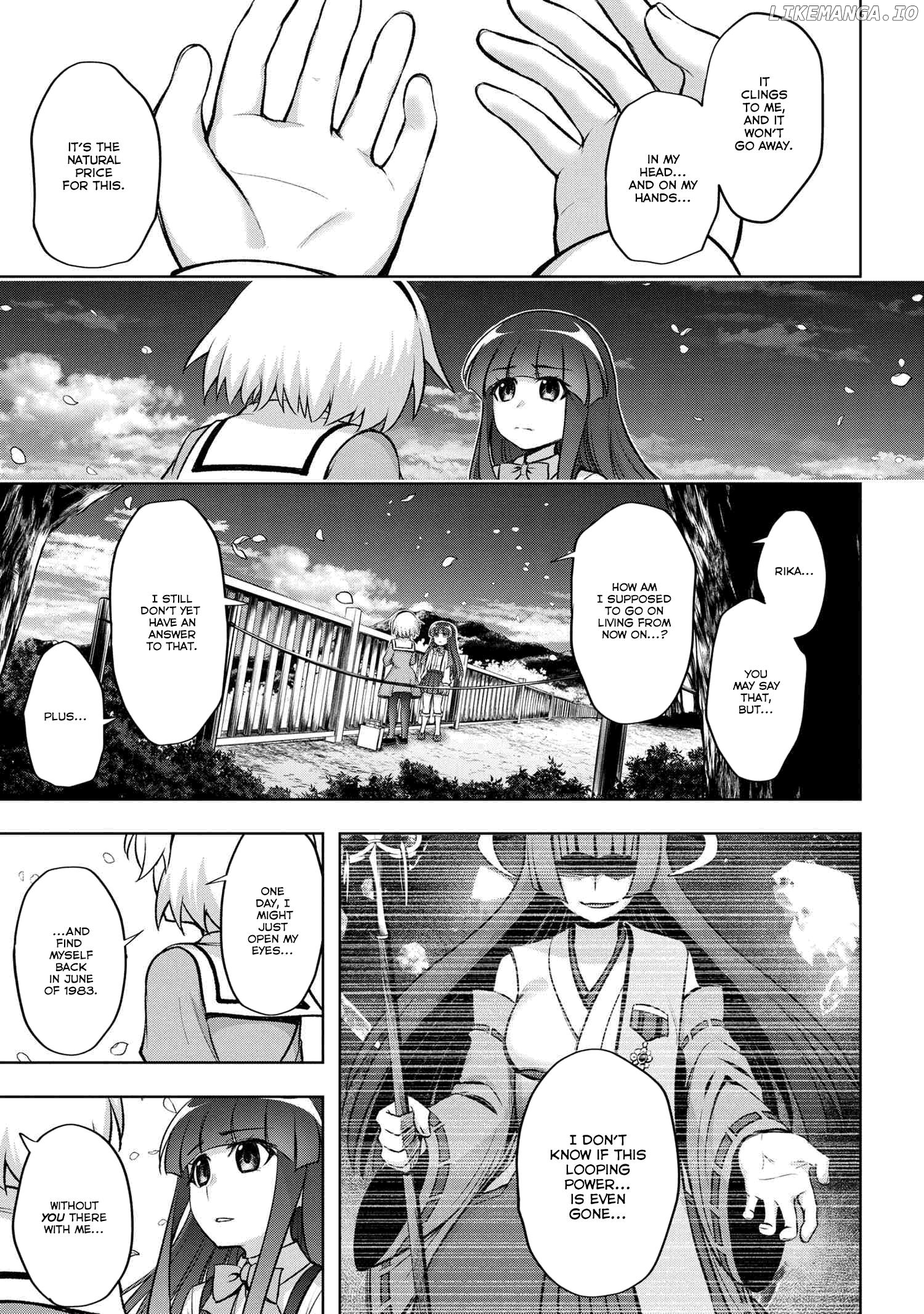 Higurashi no Naku Koro ni Meguri Chapter 19.2 - page 33