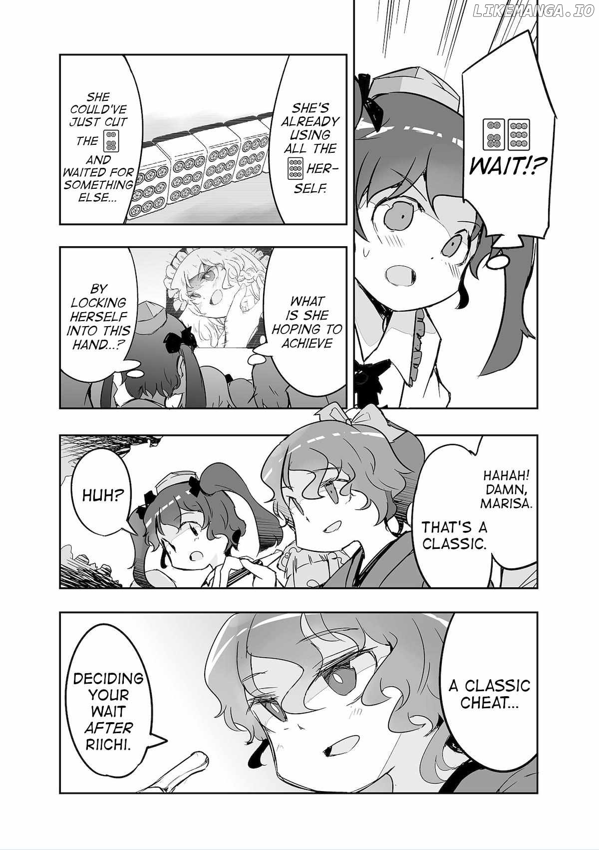 Touhou ~ The Tiles That I Cannot Cut Are Next To None! (Doujinshi) Chapter 31 - page 8