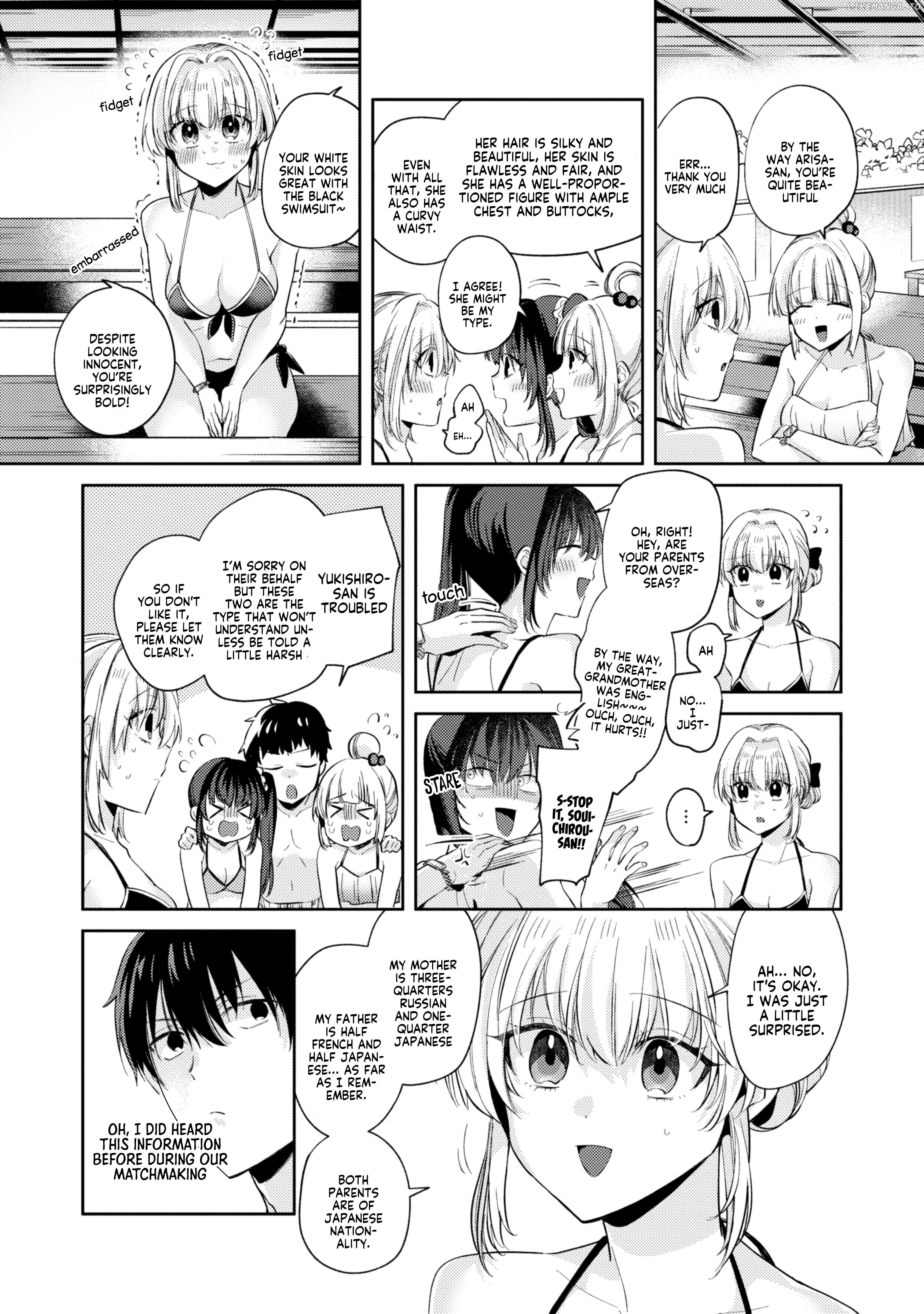 Omiai Shitakunakatta Node, Murinandai Na Jouken Wo Tsuketara Doukyuusei Ga Kita Ken Ni Tsuite Chapter 10.4 - page 9