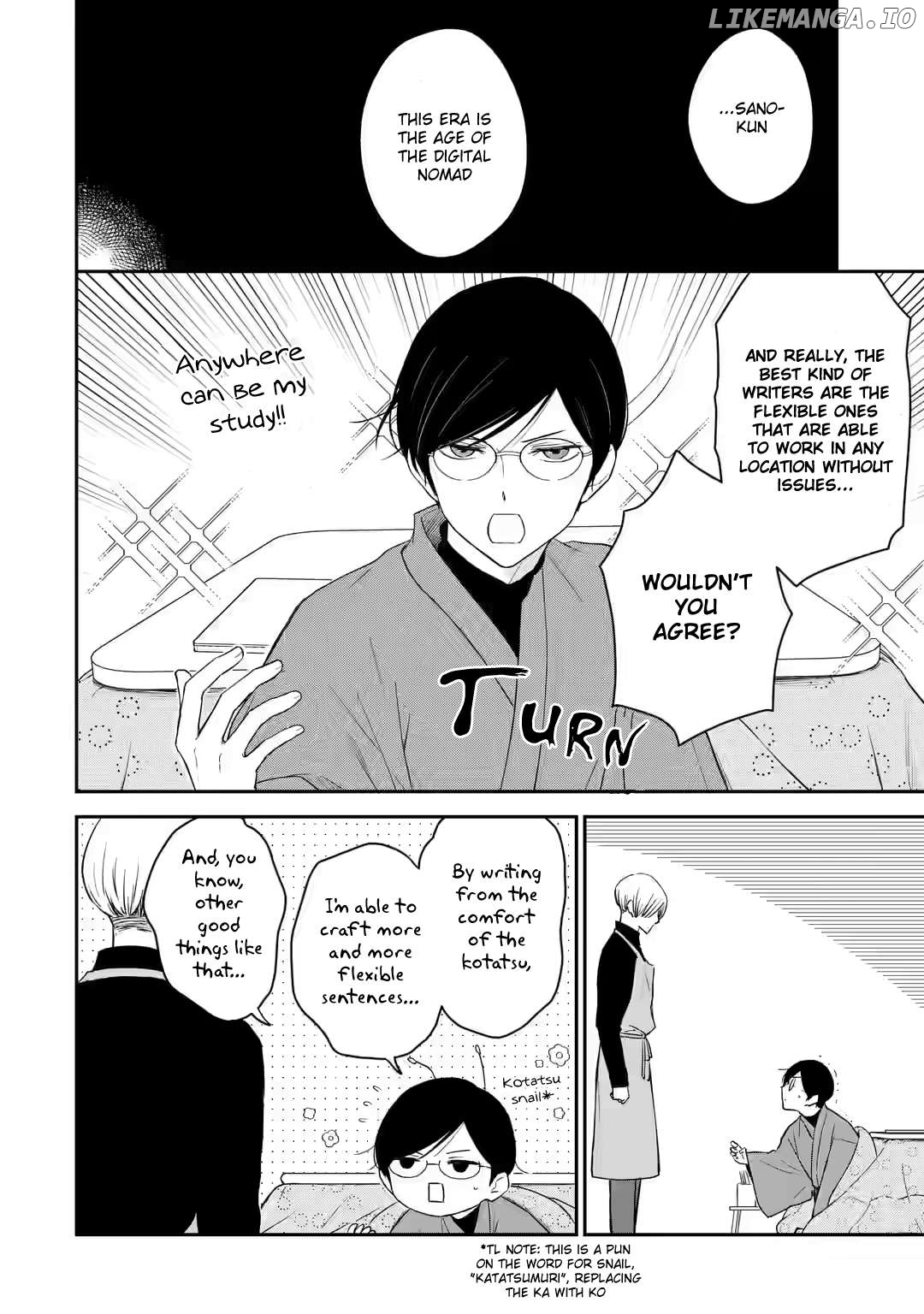 My Housemate Sano-kun Is Just My Editor Chapter 20 - page 4