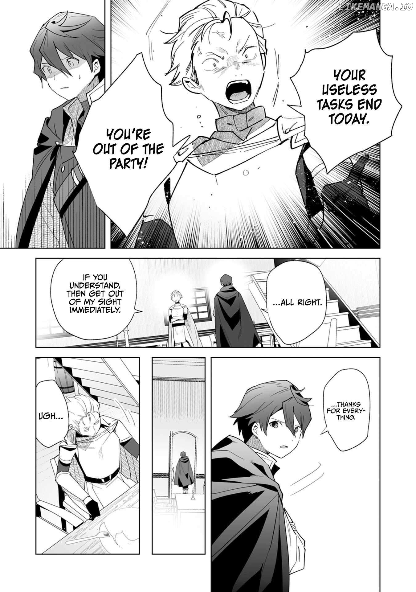 The ex-janitor who was expelled, became known as the "greatest repairman" with his exceptional skills - Requests from SSS rank parties and royalty don't stop coming Chapter 1 - page 7