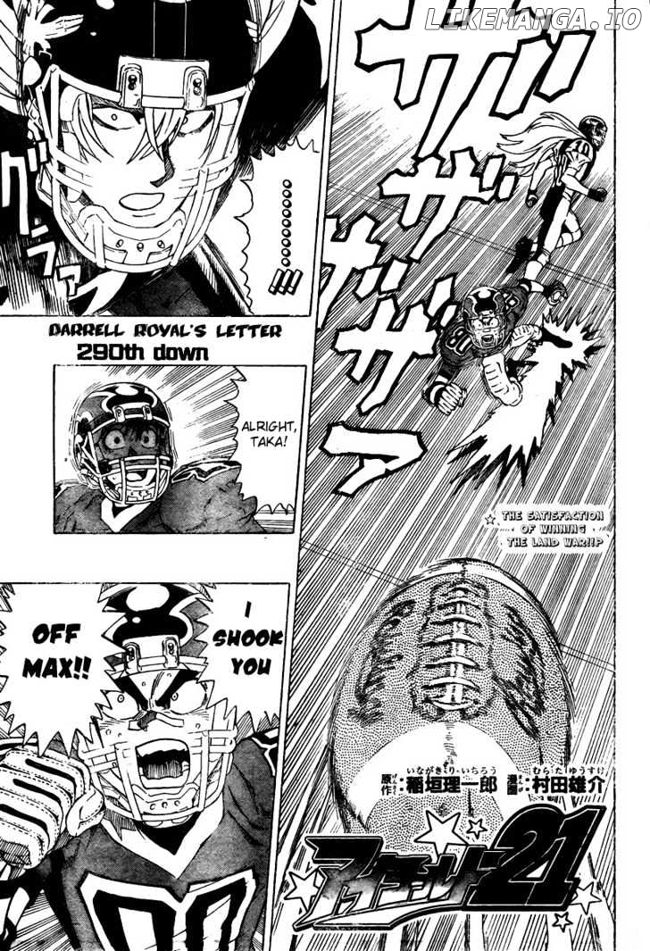 Eyeshield 21 chapter 290 - page 1