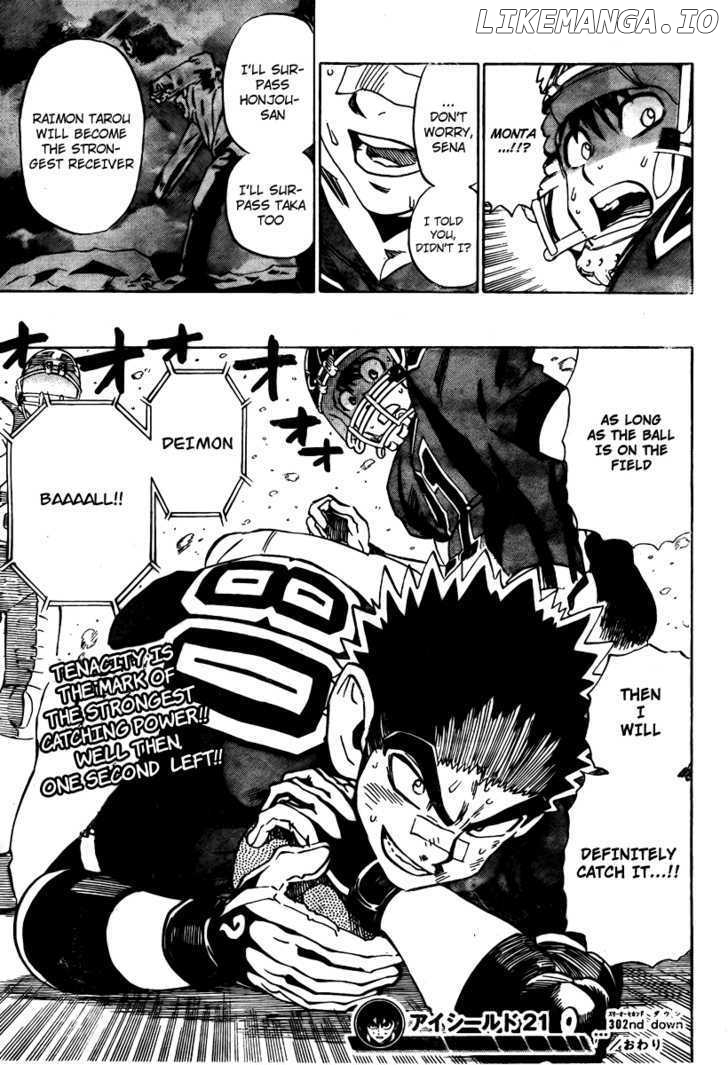 Eyeshield 21 chapter 302 - page 16