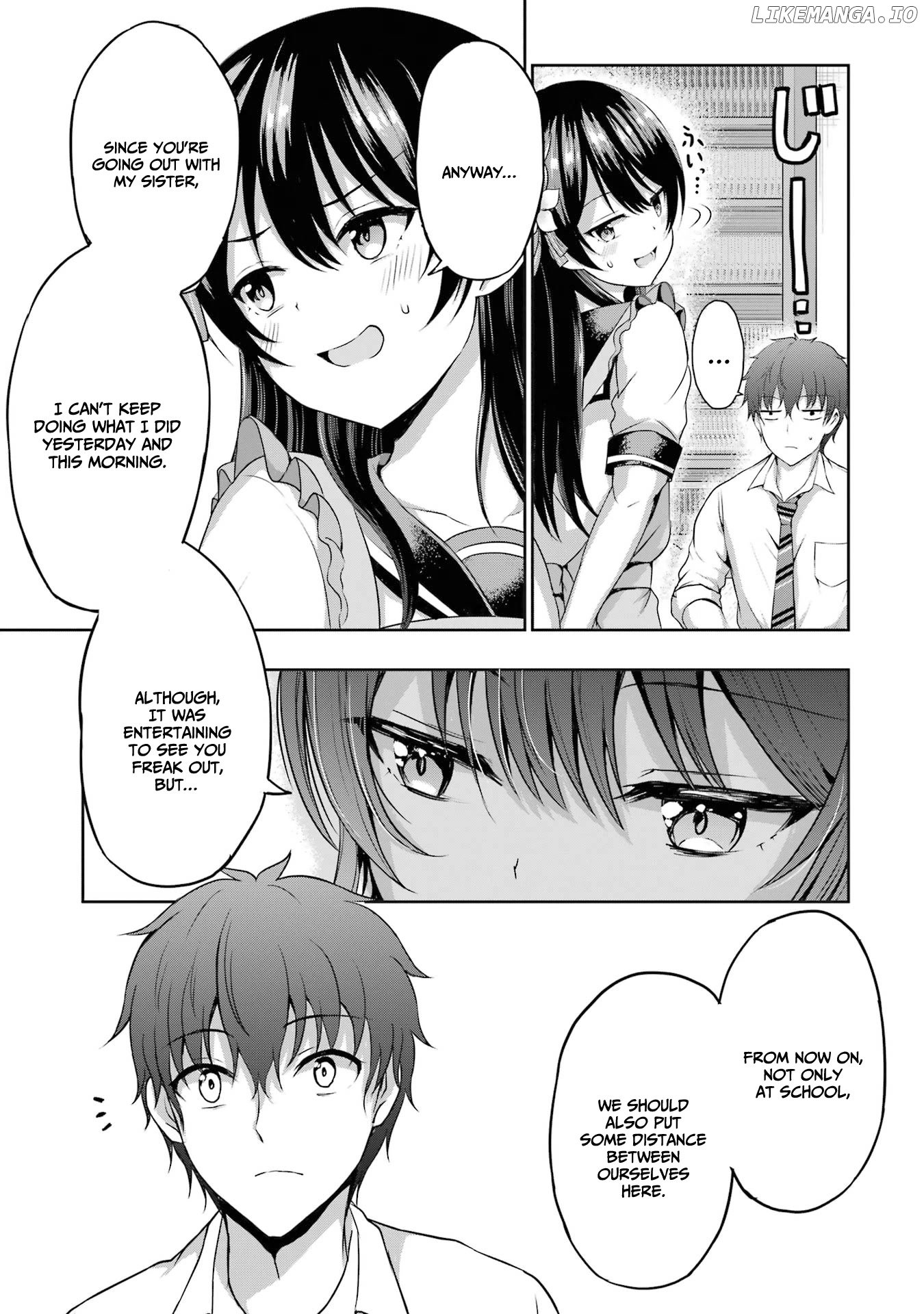 I Kissed My Girlfriend’s Little Sister chapter 5 - page 14