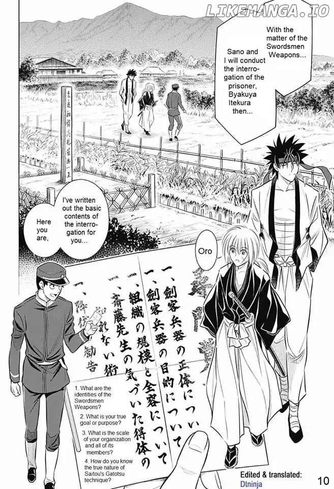 Rurouni Kenshin: Hokkaido Arc chapter 7 - page 10