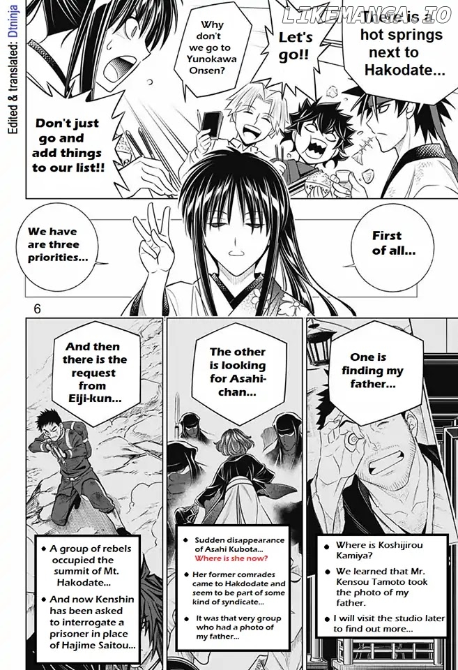 Rurouni Kenshin: Hokkaido Arc chapter 7 - page 6