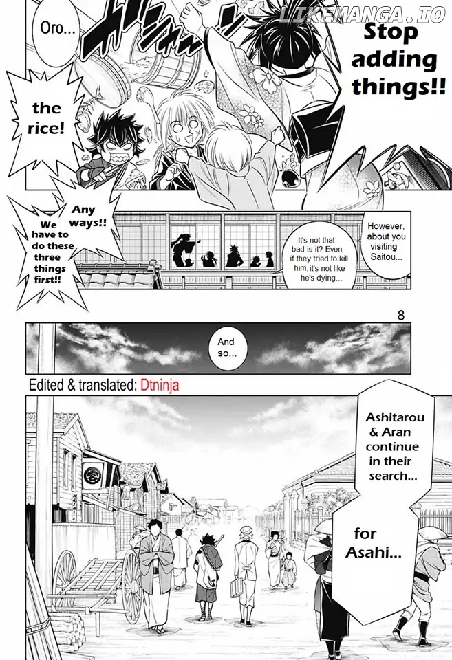 Rurouni Kenshin: Hokkaido Arc chapter 7 - page 8