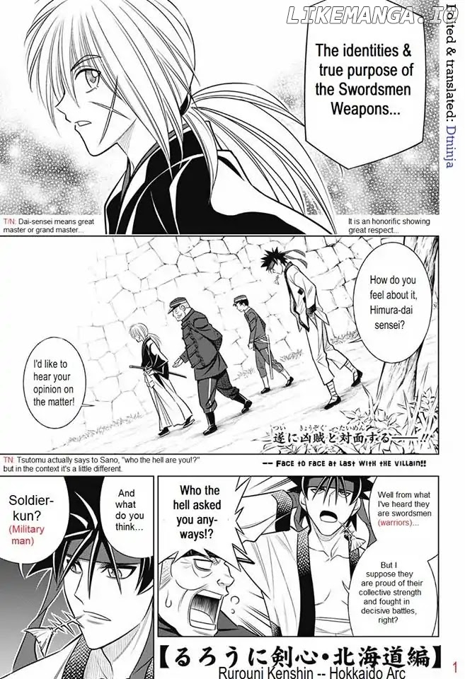 Rurouni Kenshin: Hokkaido Arc chapter 8 - page 1