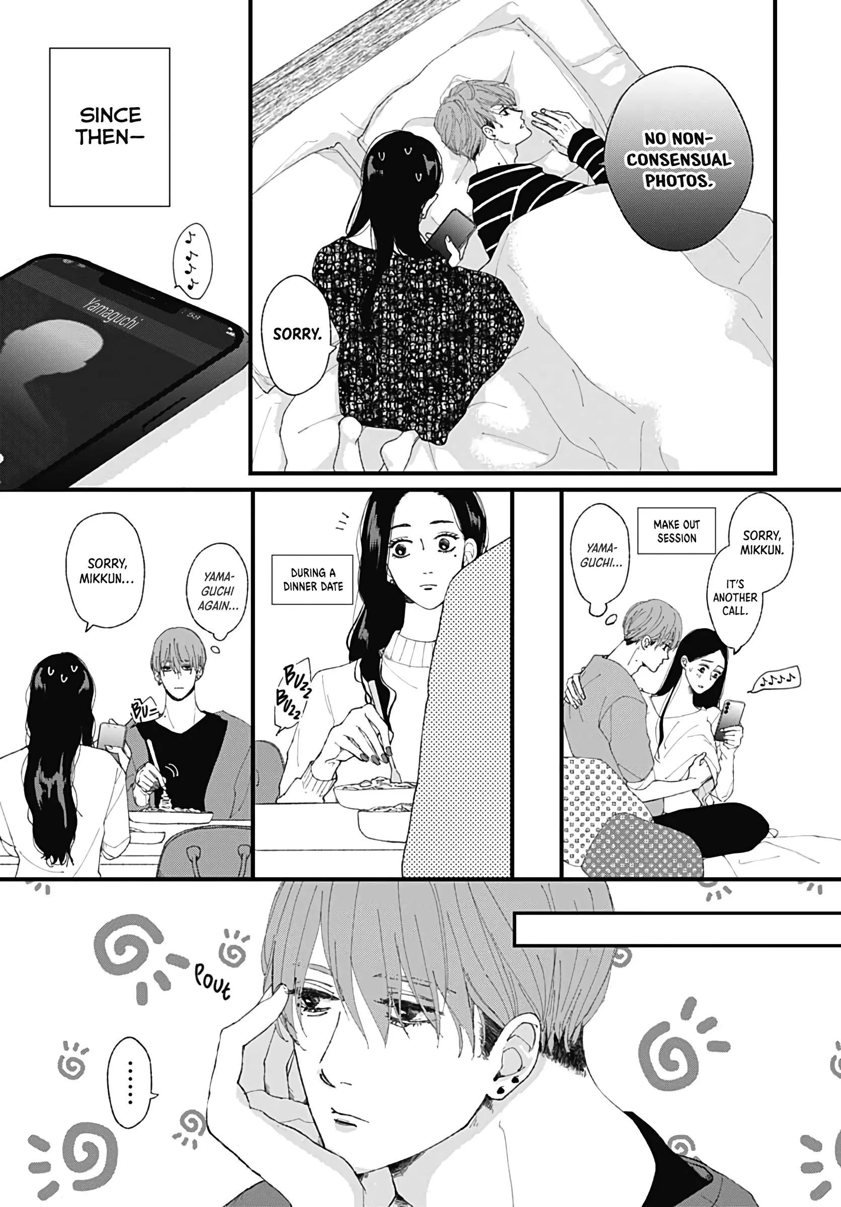 Misaki-kun no Bukiyou na Dekiai Chapter 6 - page 9