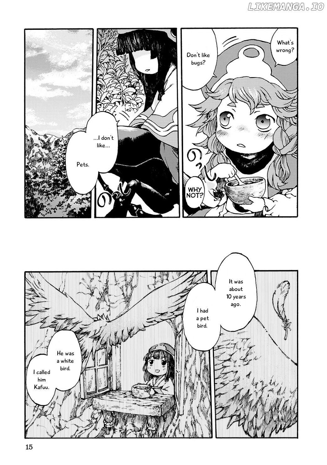 Hakumei to Mikochi chapter 1 - page 15