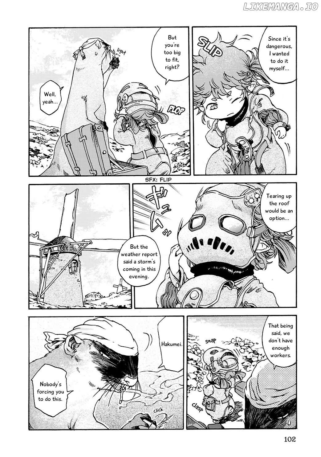 Hakumei to Mikochi chapter 5 - page 6