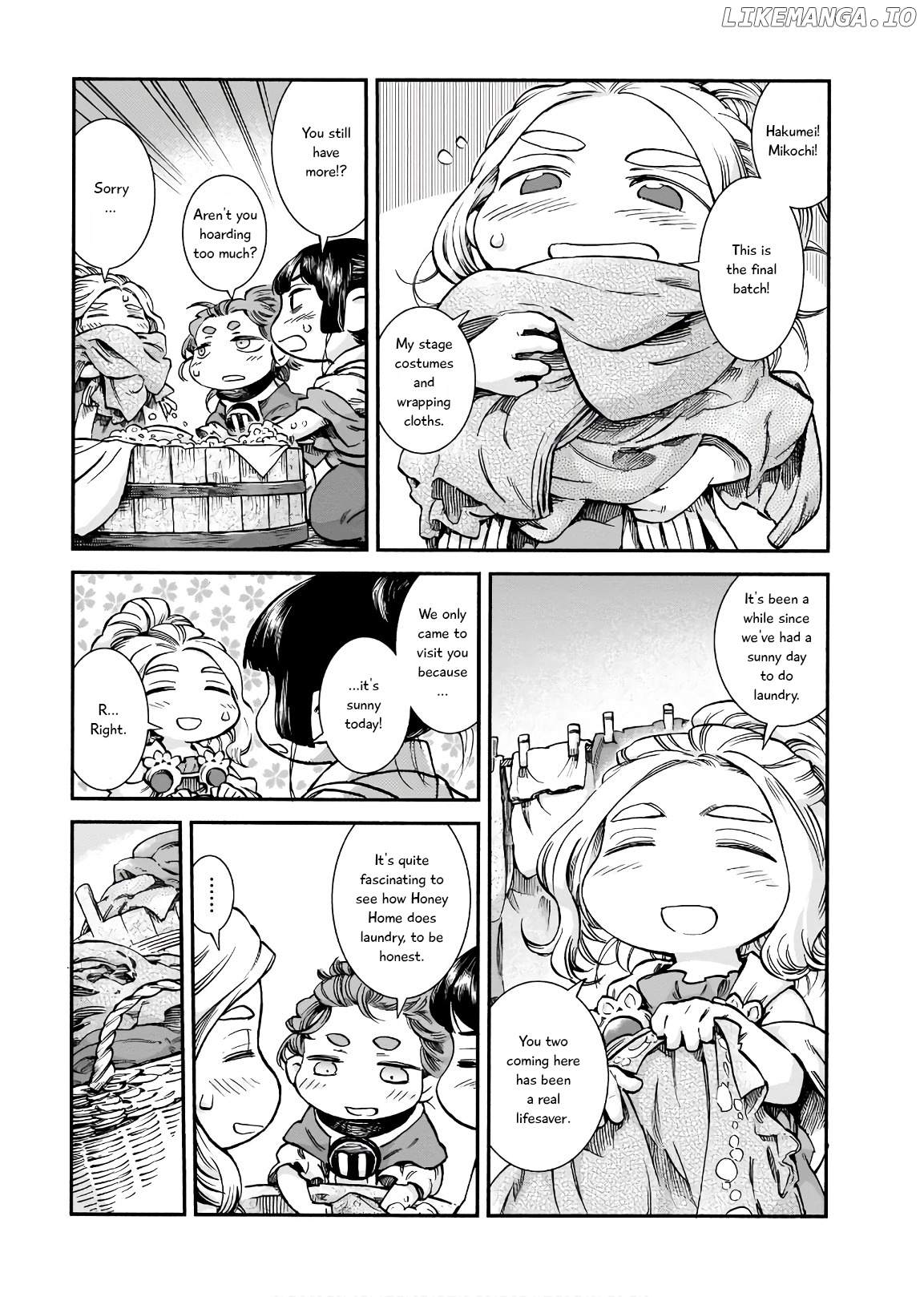 Hakumei to Mikochi chapter 57 - page 3