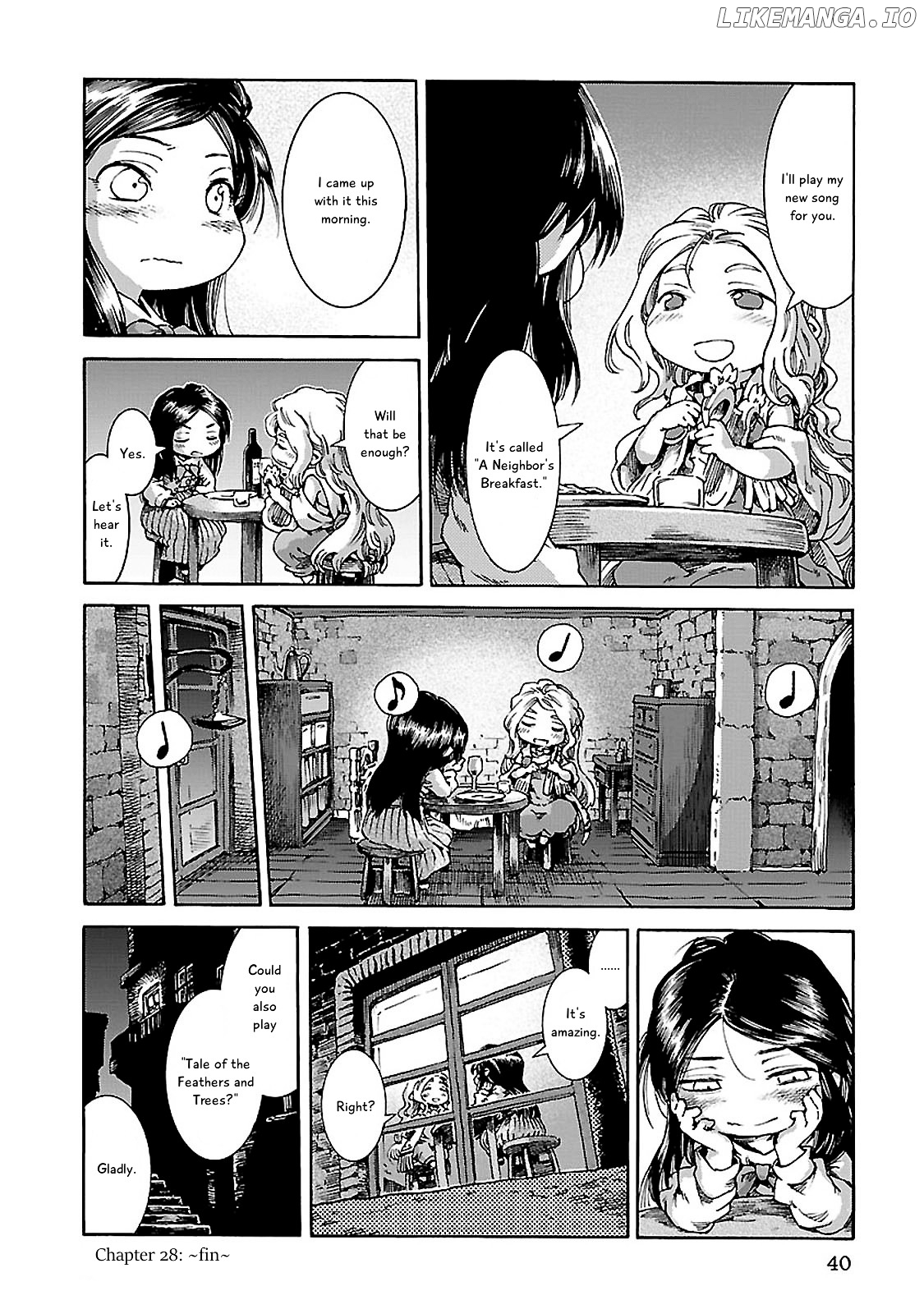 Hakumei to Mikochi chapter 28 - page 16