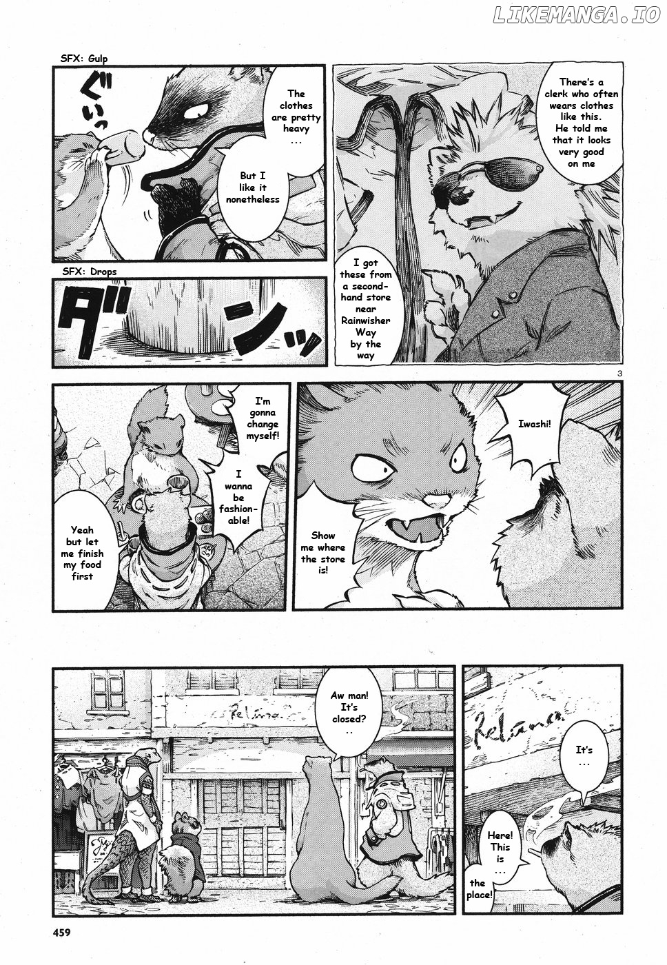 Hakumei to Mikochi chapter 61 - page 3