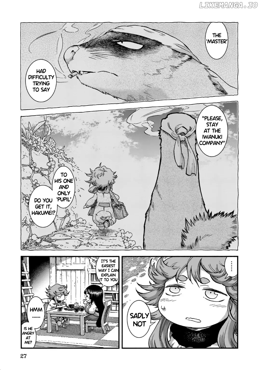 Hakumei to Mikochi chapter 82 - page 7