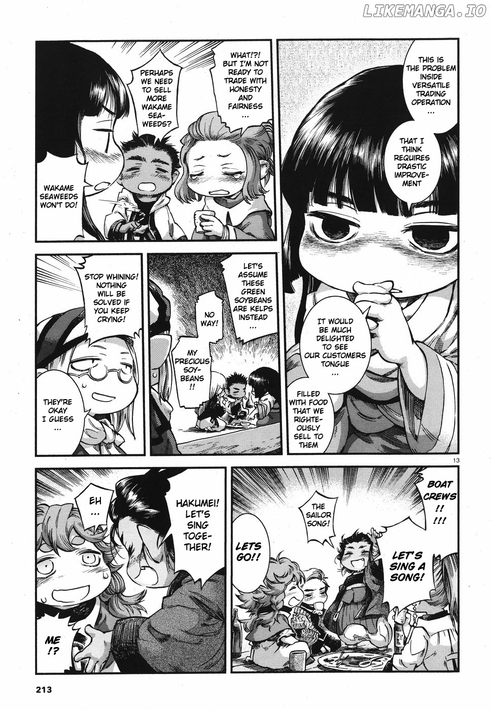 Hakumei to Mikochi chapter 63 - page 13