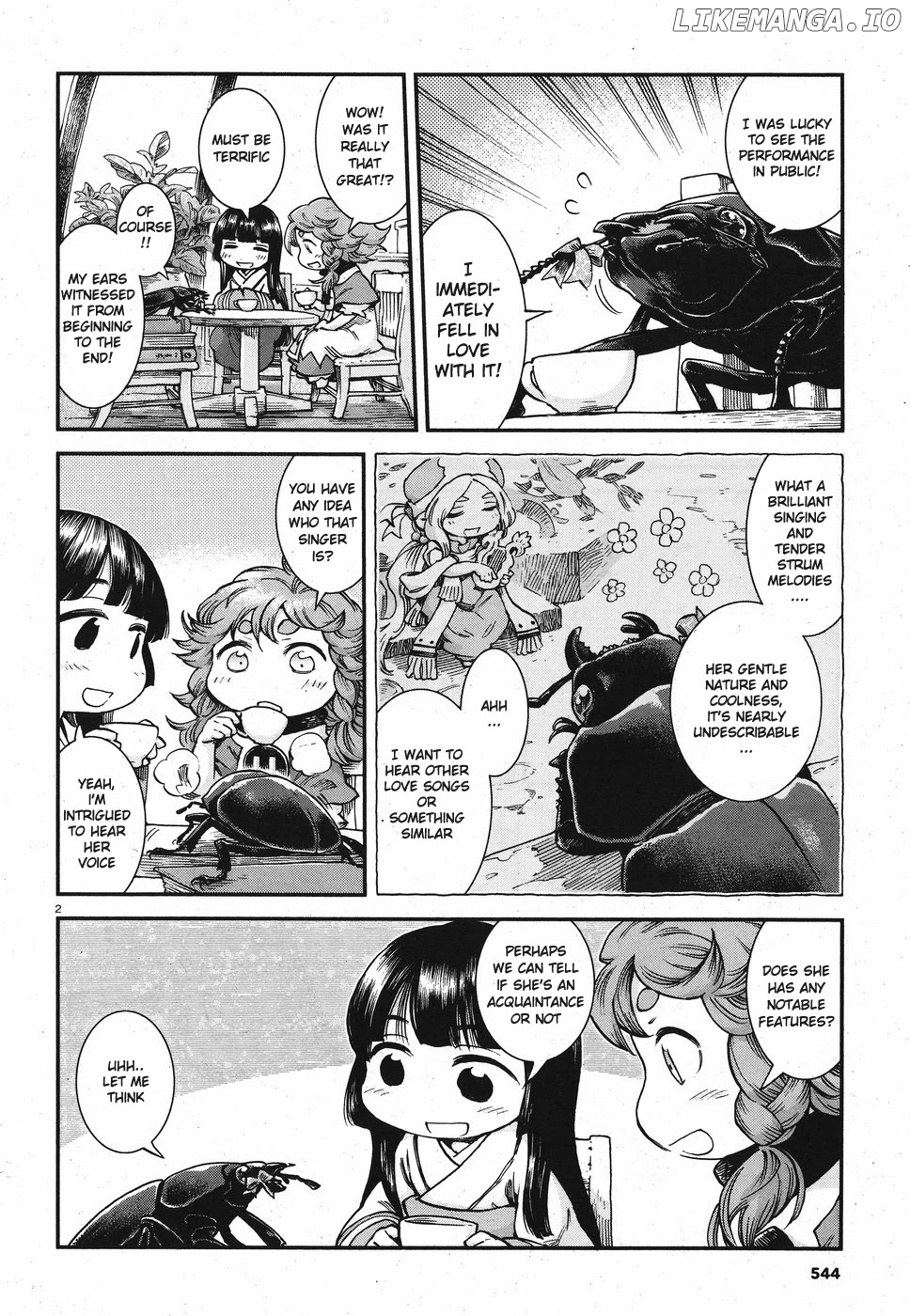 Hakumei to Mikochi chapter 64 - page 2