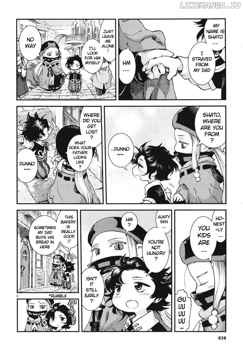 Hakumei to Mikochi chapter 66 - page 6