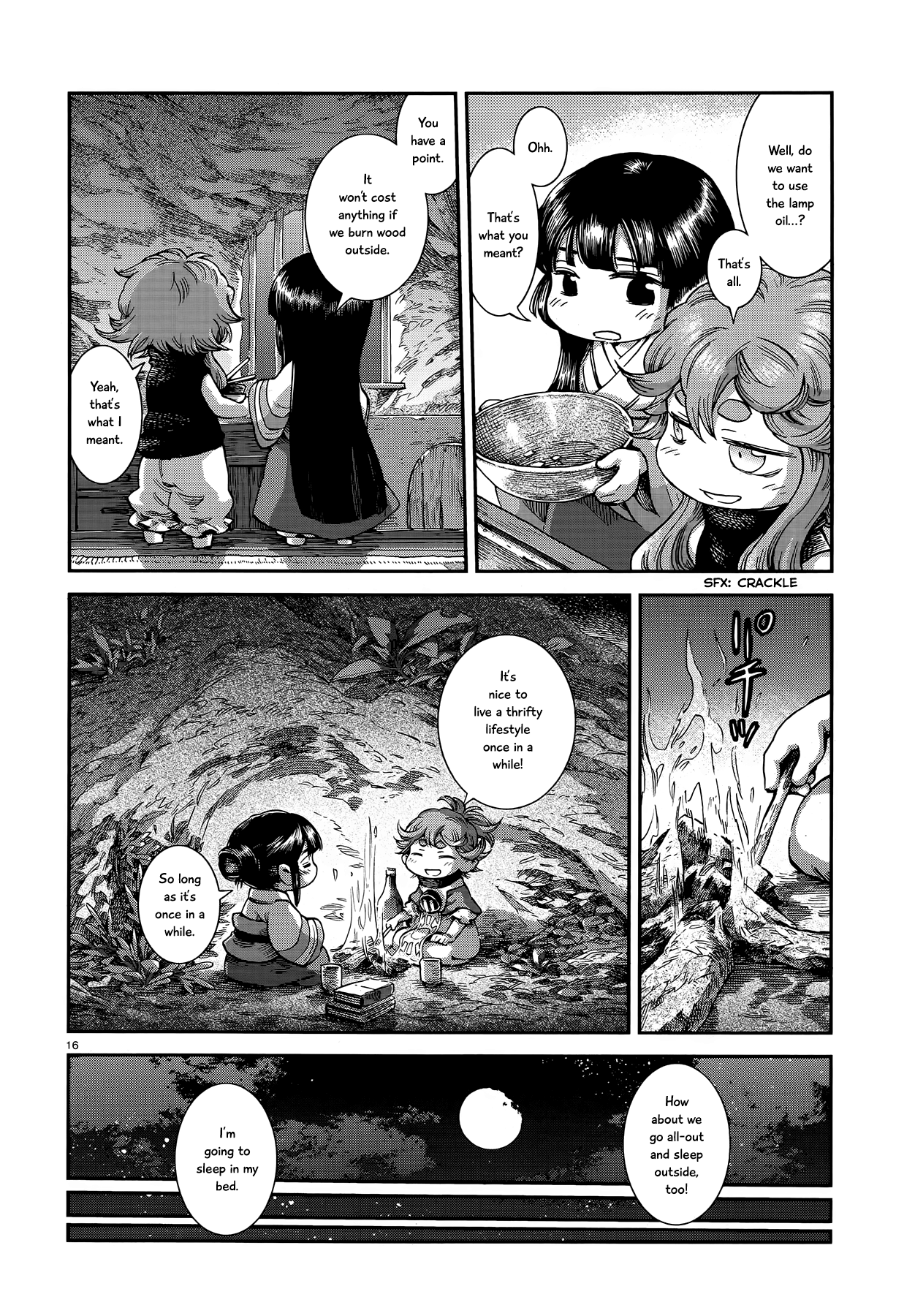 Hakumei to Mikochi chapter 55 - page 16