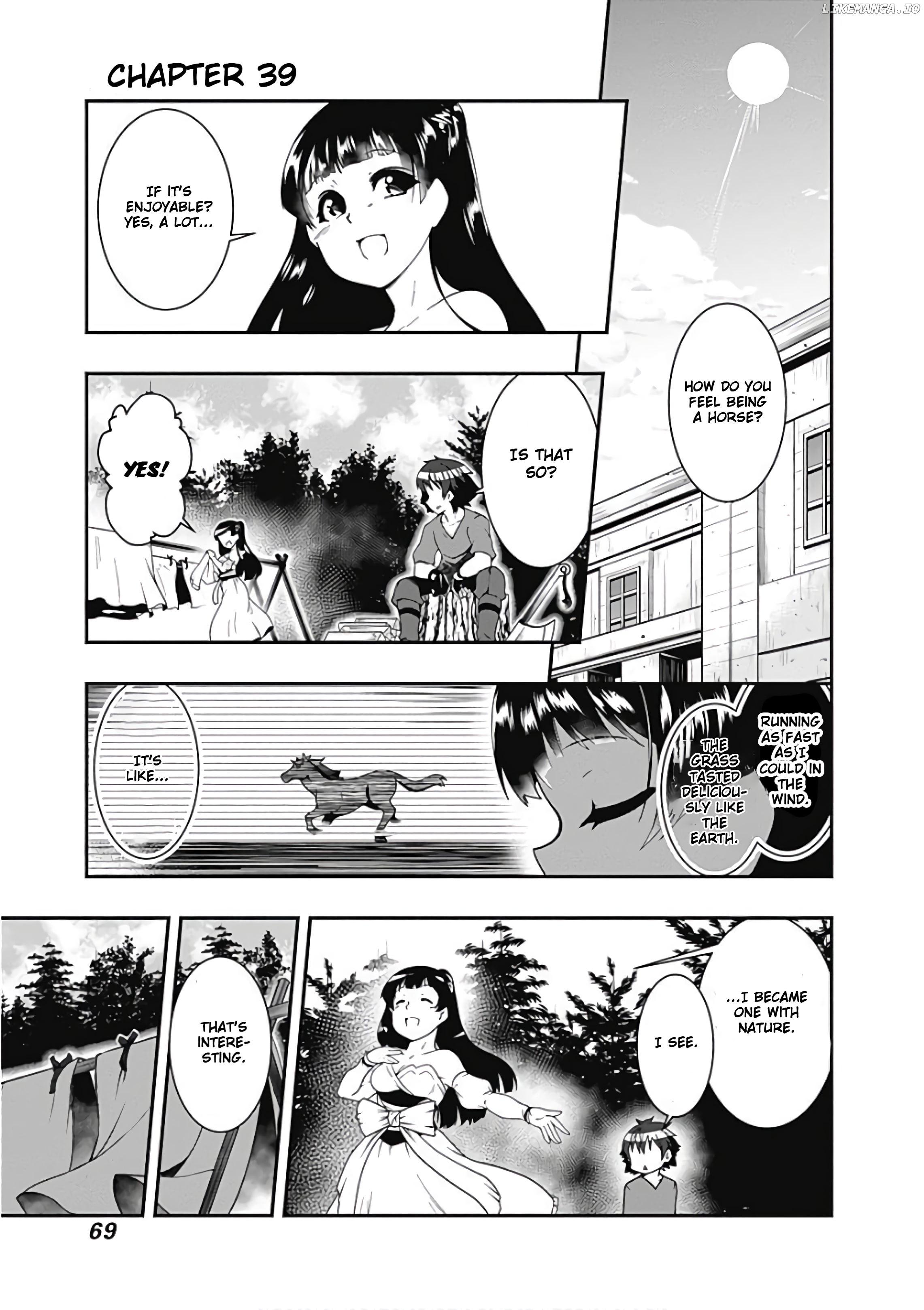 Jichou shinai Motoyuusha no Tsuyokute Tanoshii New Game chapter 39 - page 1